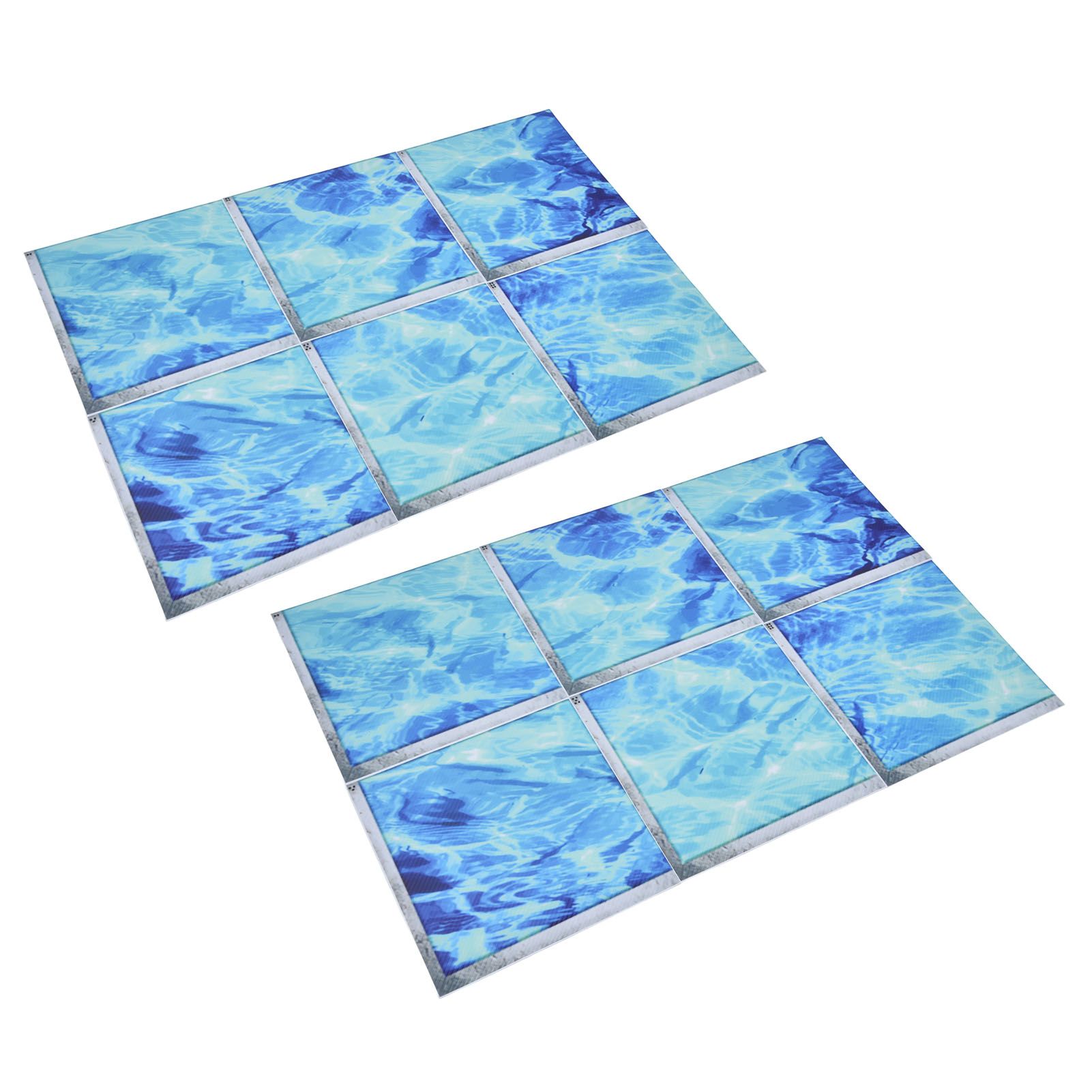 2Set 3D Bathtub Sticker Waterproof Antislip Bath Tub Sticker Self Adhesive PVC view 6