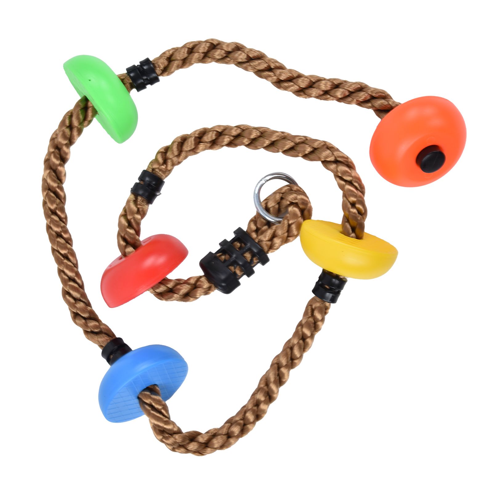 194cm Disc Swing Rope Plastic Multicolor Platforms for Children Balconies view 8