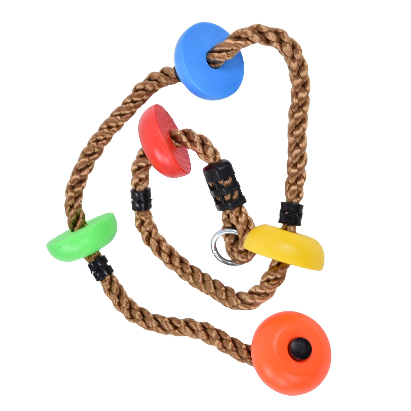194cm Disc Swing Rope Plastic Multicolor Platforms for Children Balconies view 10
