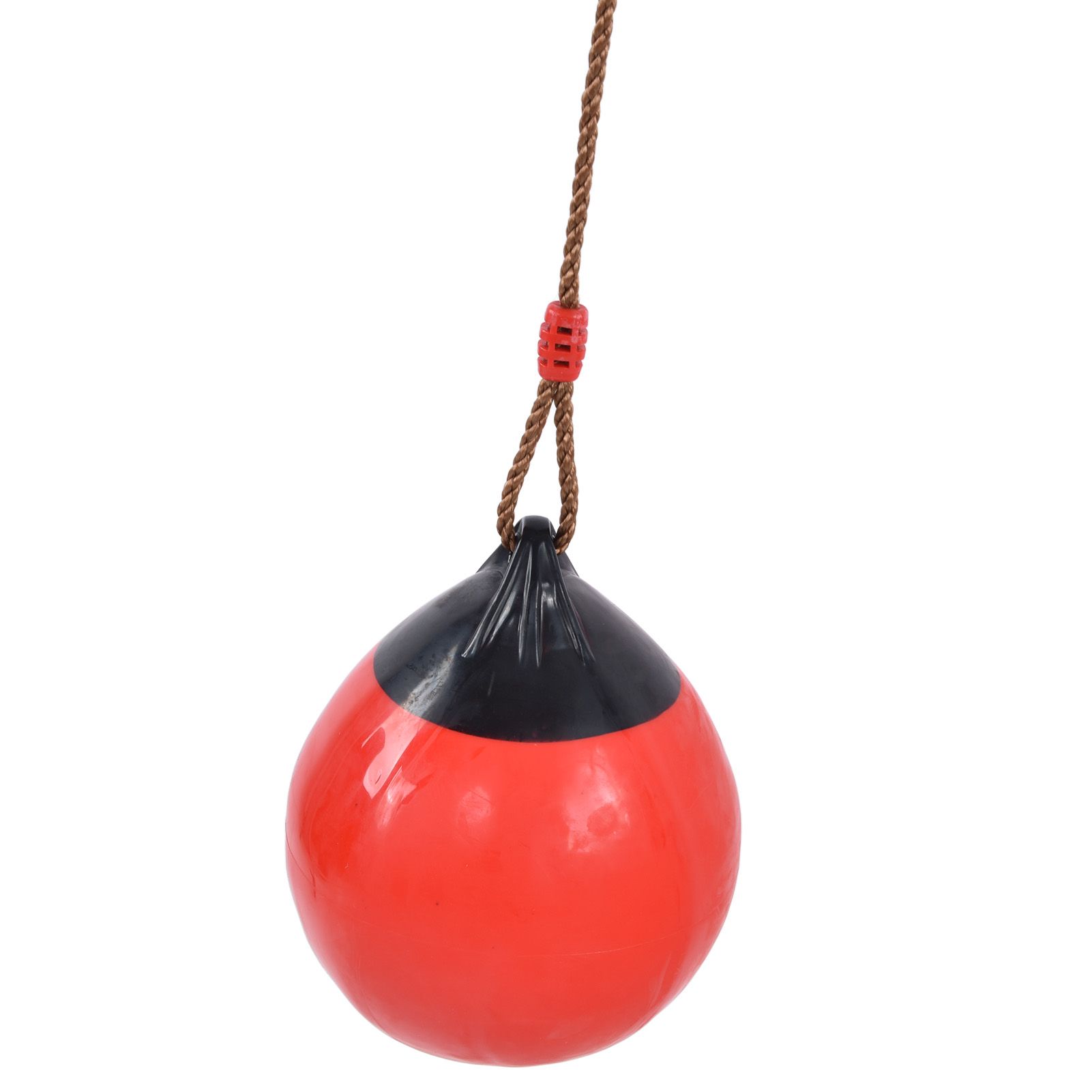 Inflatable Ball Swing Seat 29cm/11.4in Red Small with Hanging Rope Chain for view 7