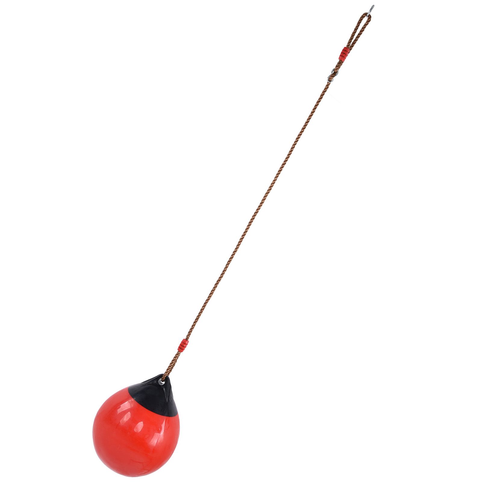Inflatable Ball Swing Seat 29cm/11.4in Red Small with Hanging Rope Chain for view 8