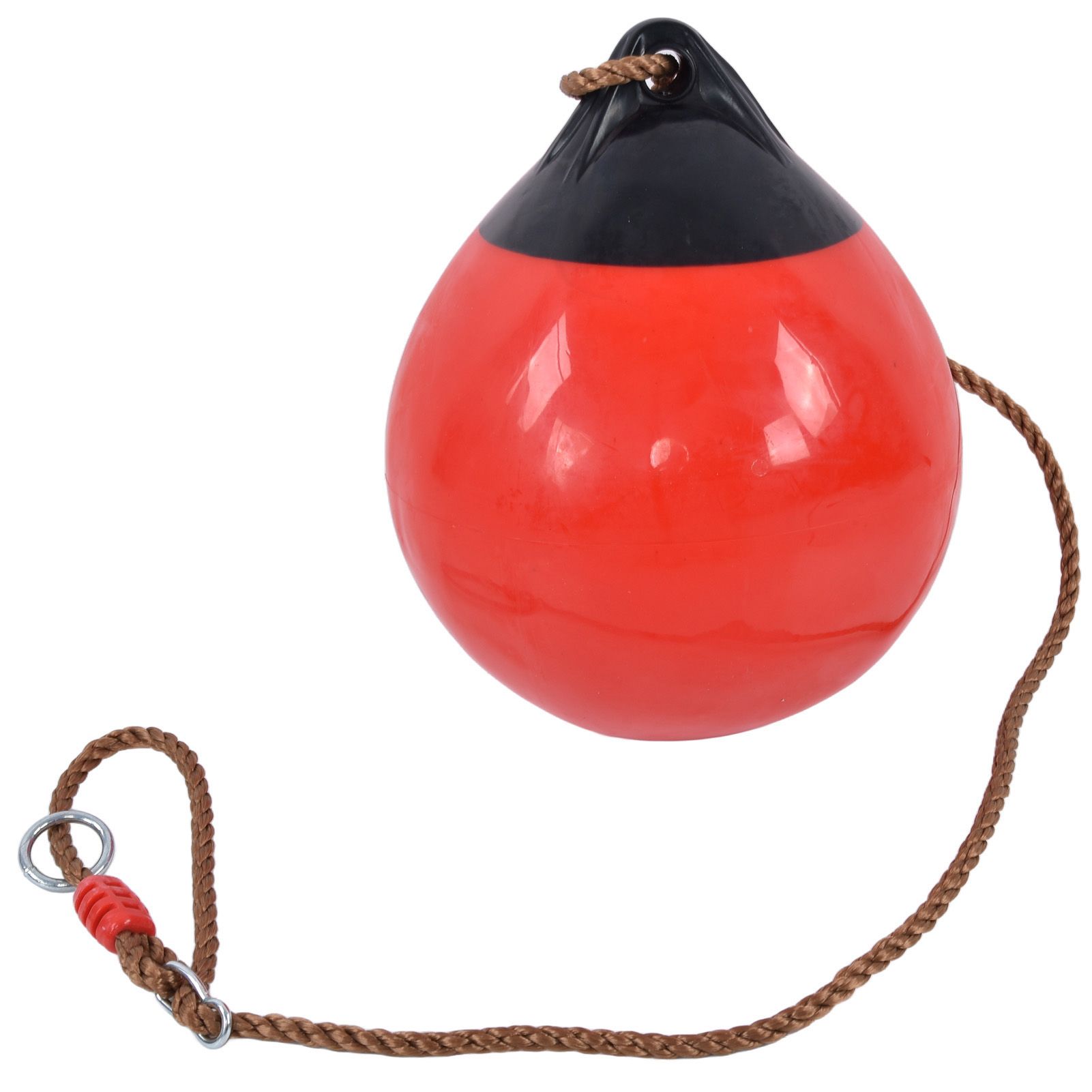 Inflatable Ball Swing Seat 29cm/11.4in Red Small with Hanging Rope Chain for view 10