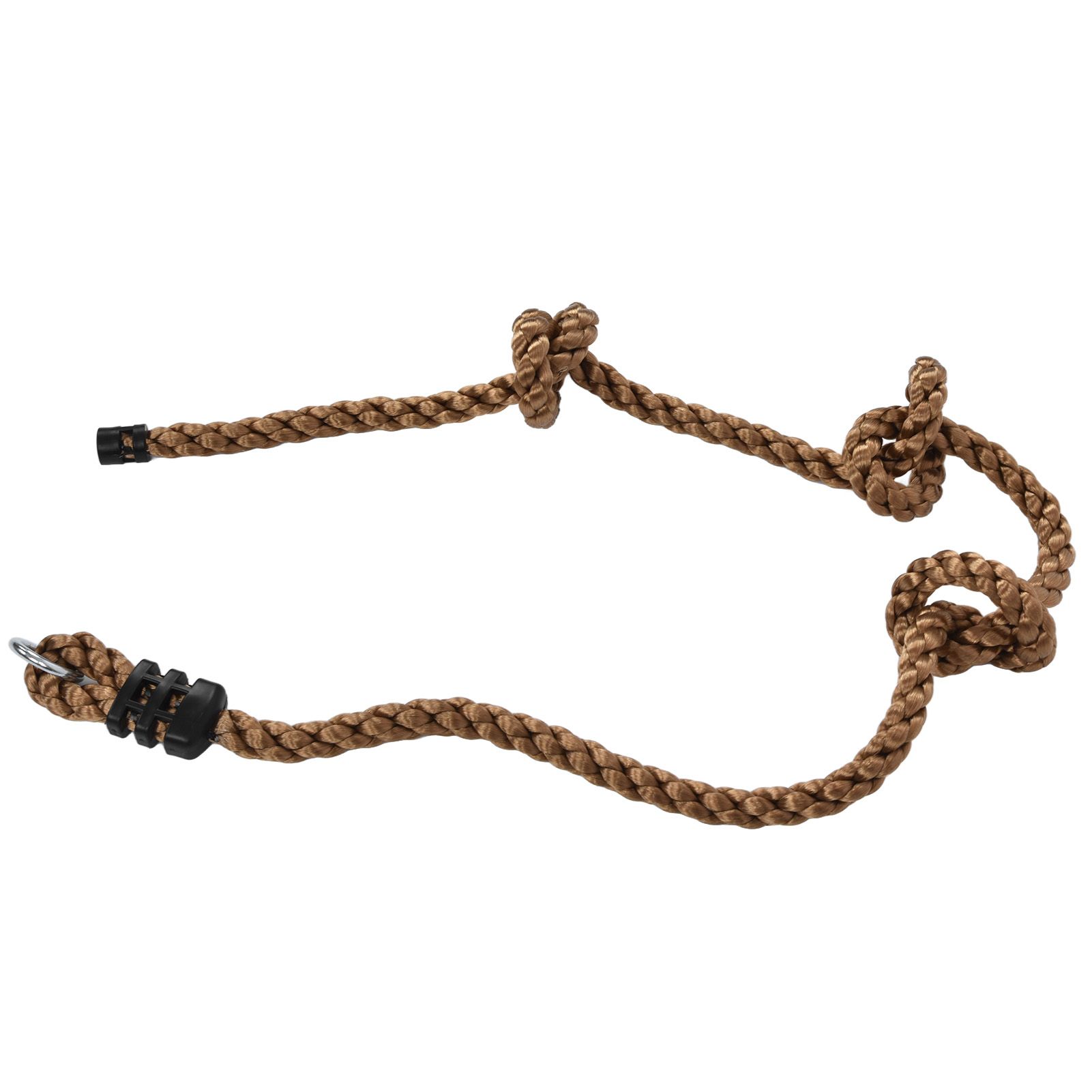Kids Climbing Rope High Toughness 3 Knots Safe Hanging Tree Swing Rope for view 4