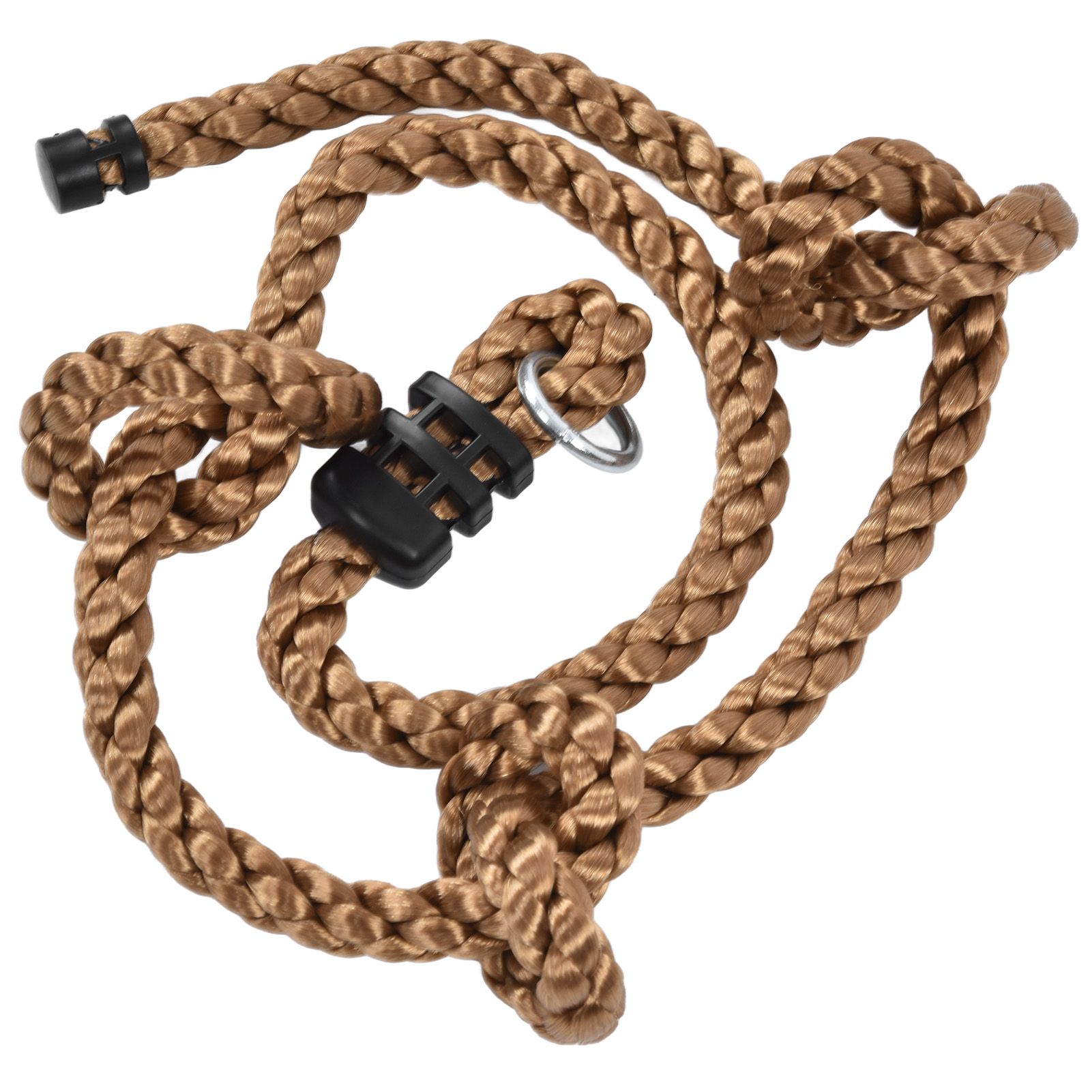 Kids Climbing Rope High Toughness 3 Knots Safe Hanging Tree Swing Rope for view 6
