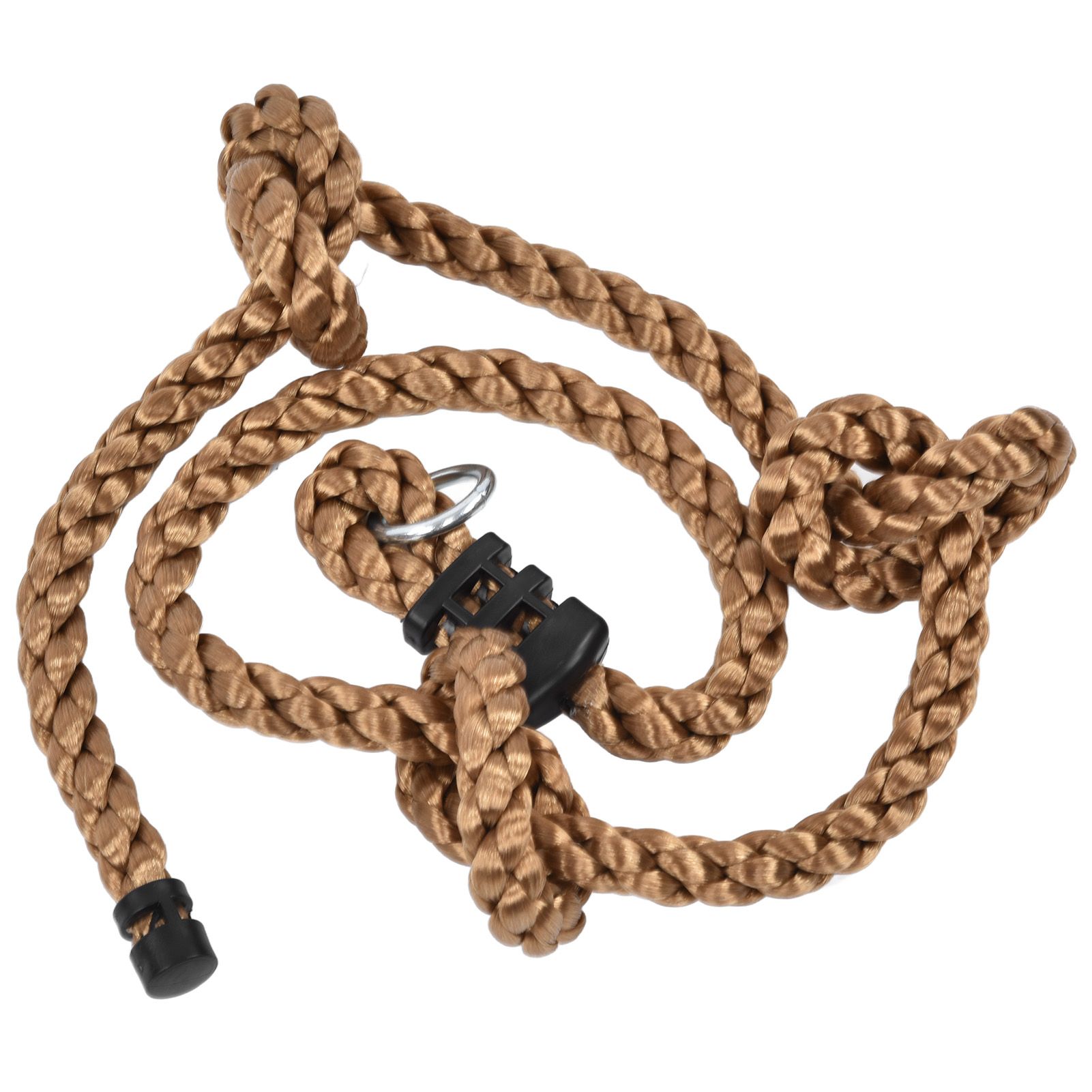Kids Climbing Rope High Toughness 3 Knots Safe Hanging Tree Swing Rope for view 7