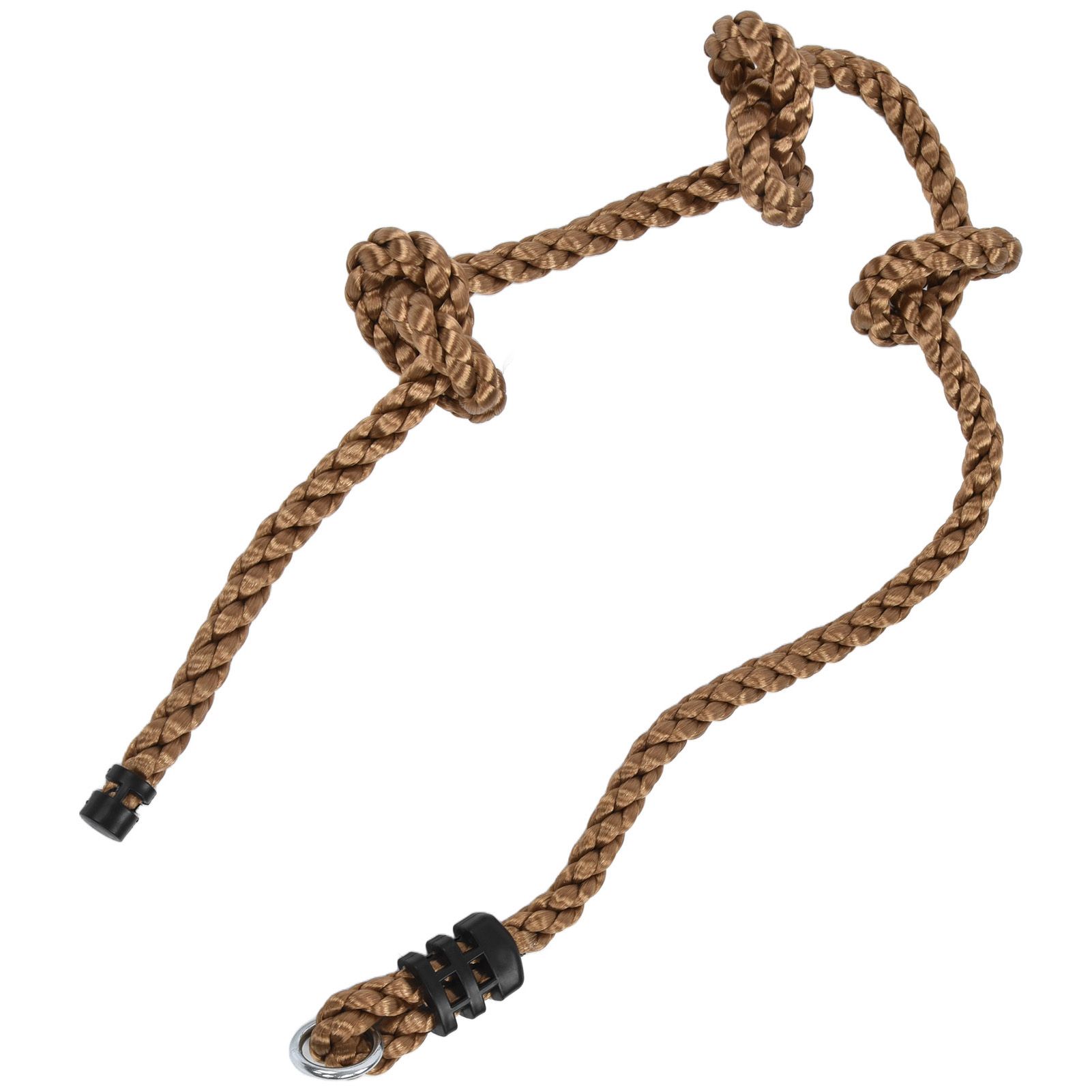 Kids Climbing Rope High Toughness 3 Knots Safe Hanging Tree Swing Rope for view 10