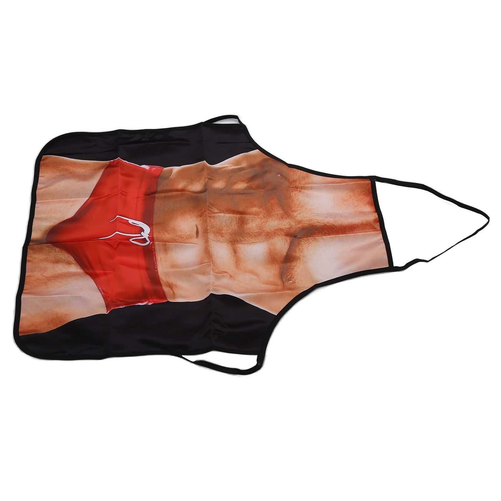 Muscle Pattern Funny Novelty Apron Kitchen Apron for Men Women Chef Waitress view 5
