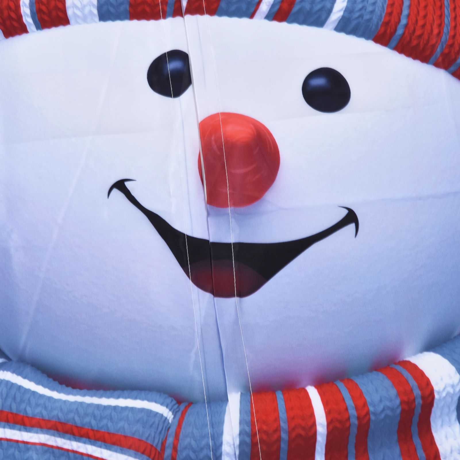 Digital Printing Blackout Curtain Snowman Pattern Blind Shade Window Drapes view 13