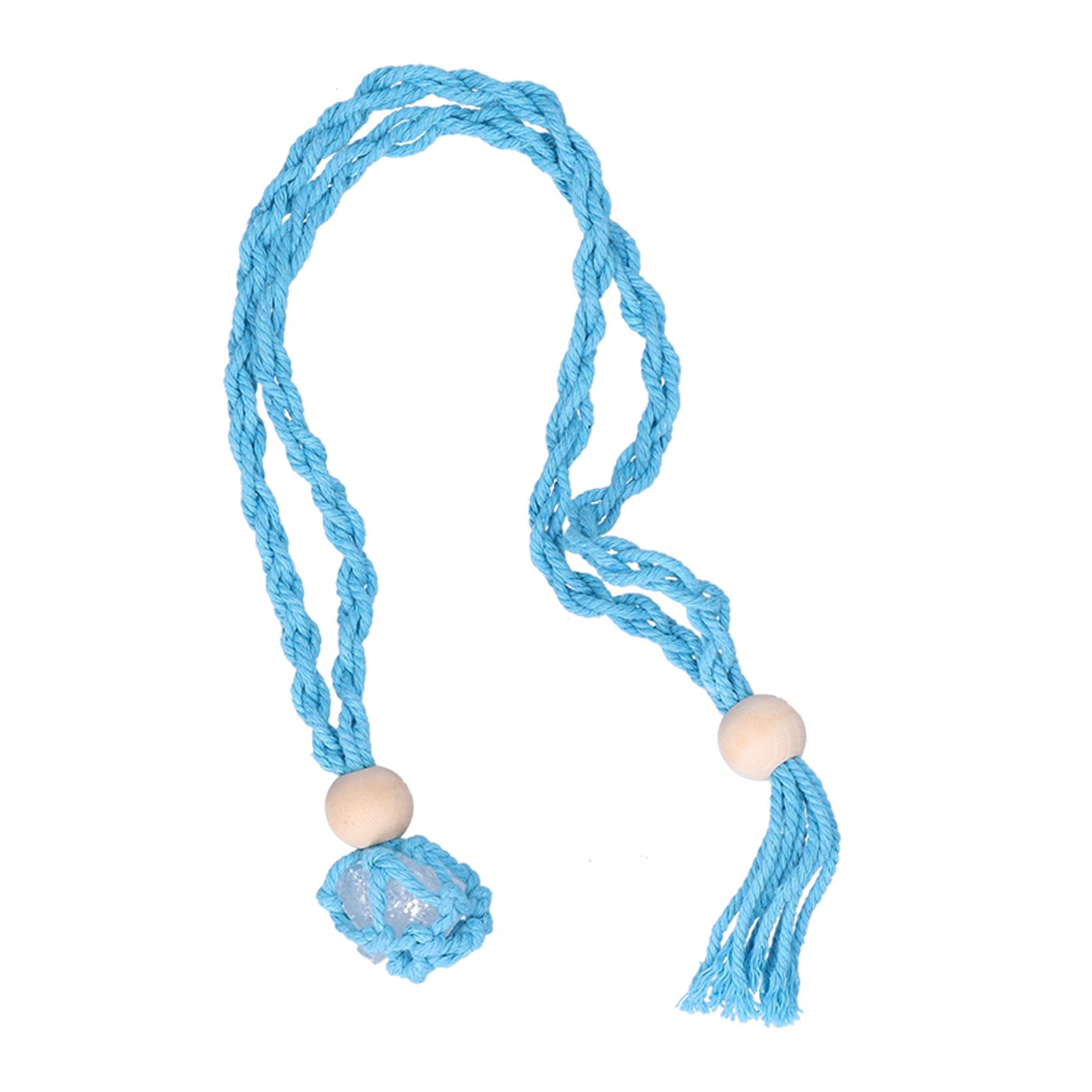 3pcs Net Bag Necklace Empty Stone Holder Rope Replacement Adjustable Necklace view 4