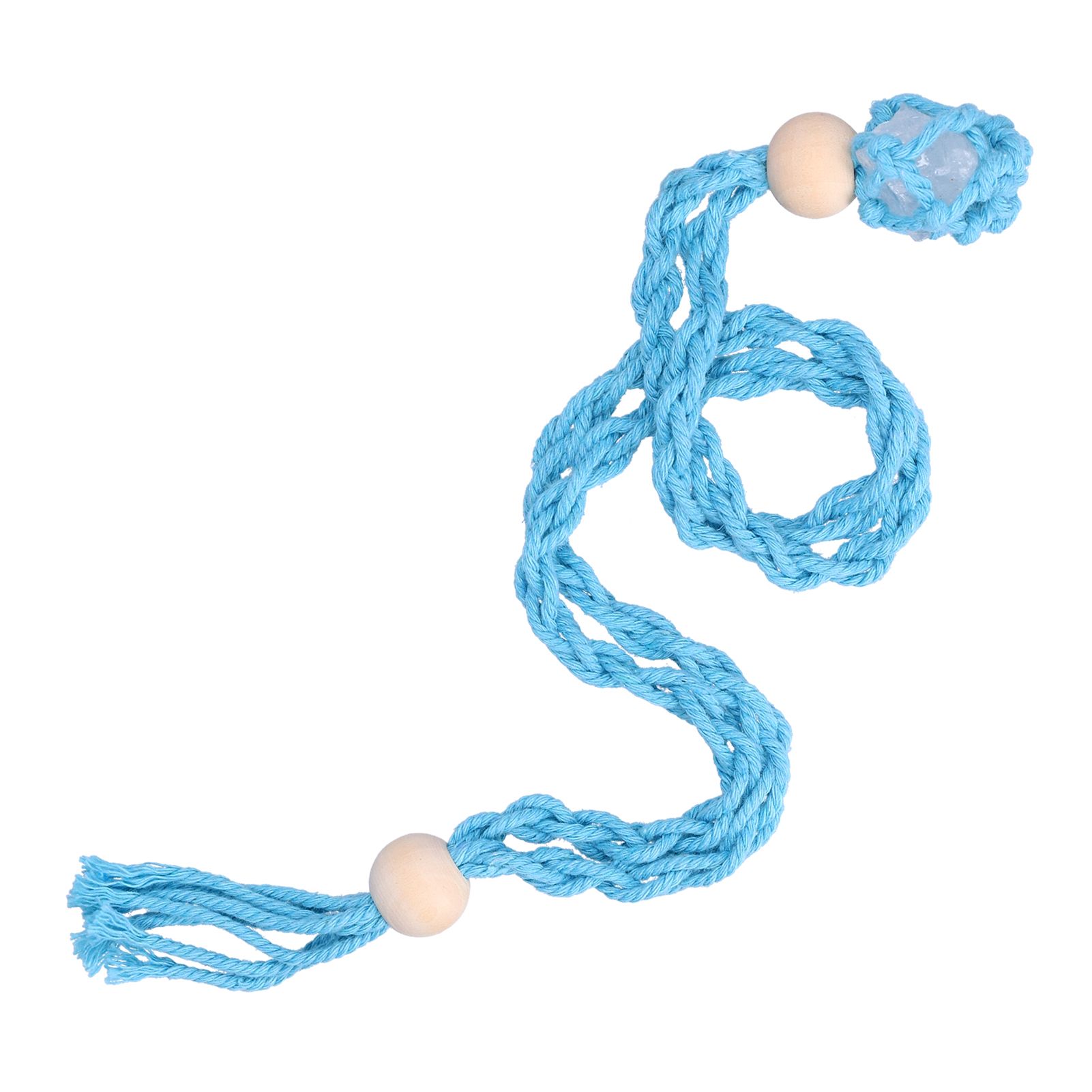3pcs Net Bag Necklace Empty Stone Holder Rope Replacement Adjustable Necklace view 7
