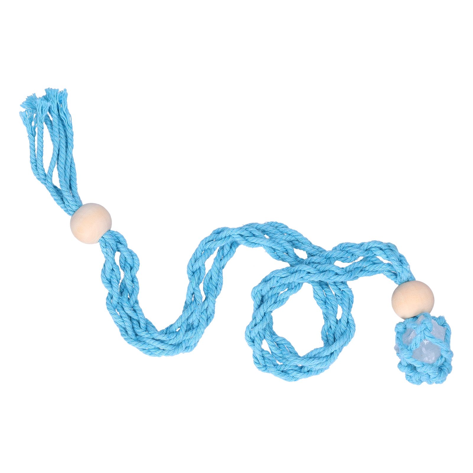 3pcs Net Bag Necklace Empty Stone Holder Rope Replacement Adjustable Necklace view 8