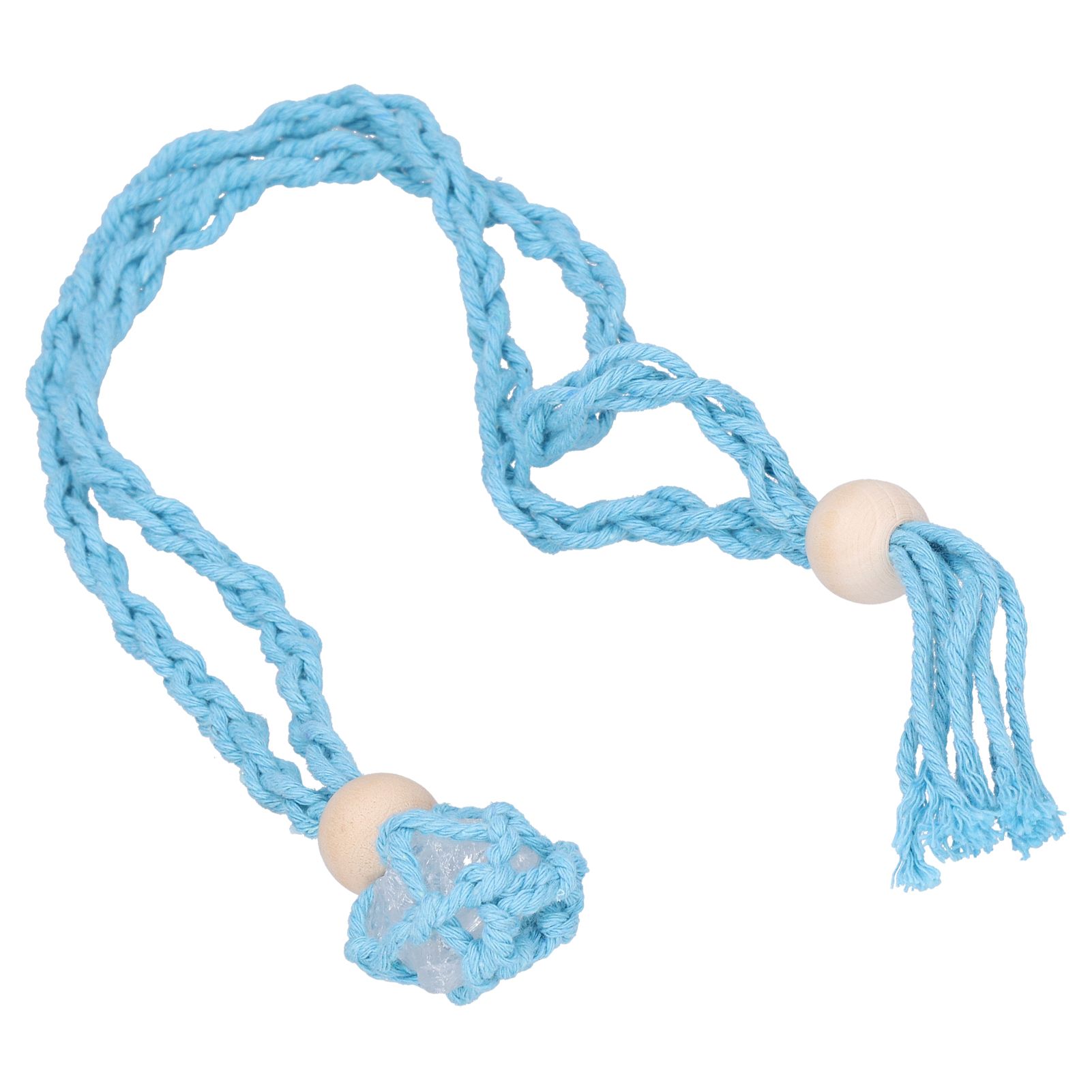 3pcs Net Bag Necklace Empty Stone Holder Rope Replacement Adjustable Necklace view 9