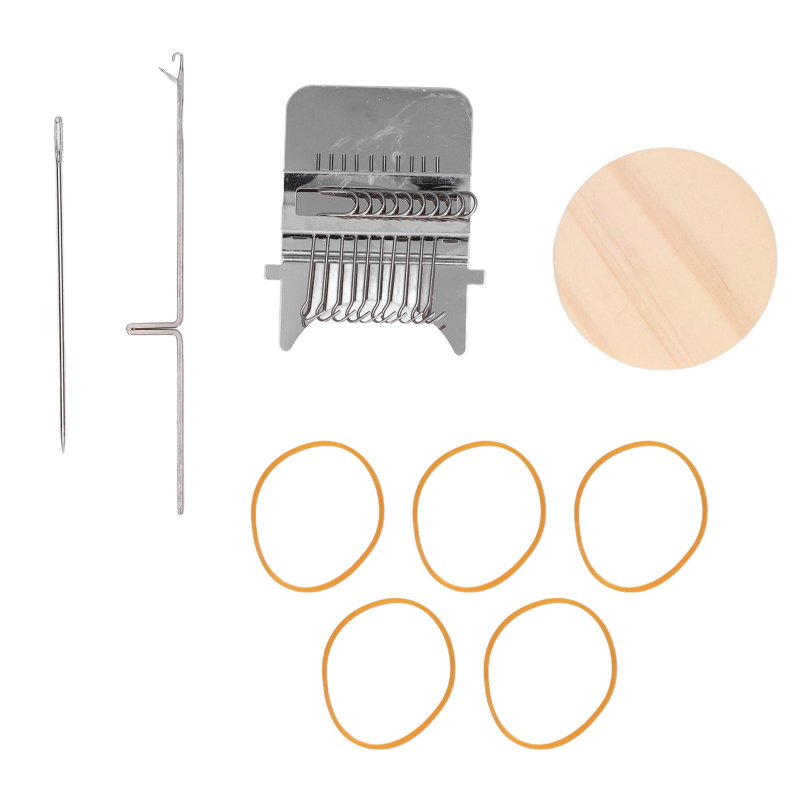 Portable Darning Machine Durable Mini Weaving Loom Repair Tool Kit for Household view 2