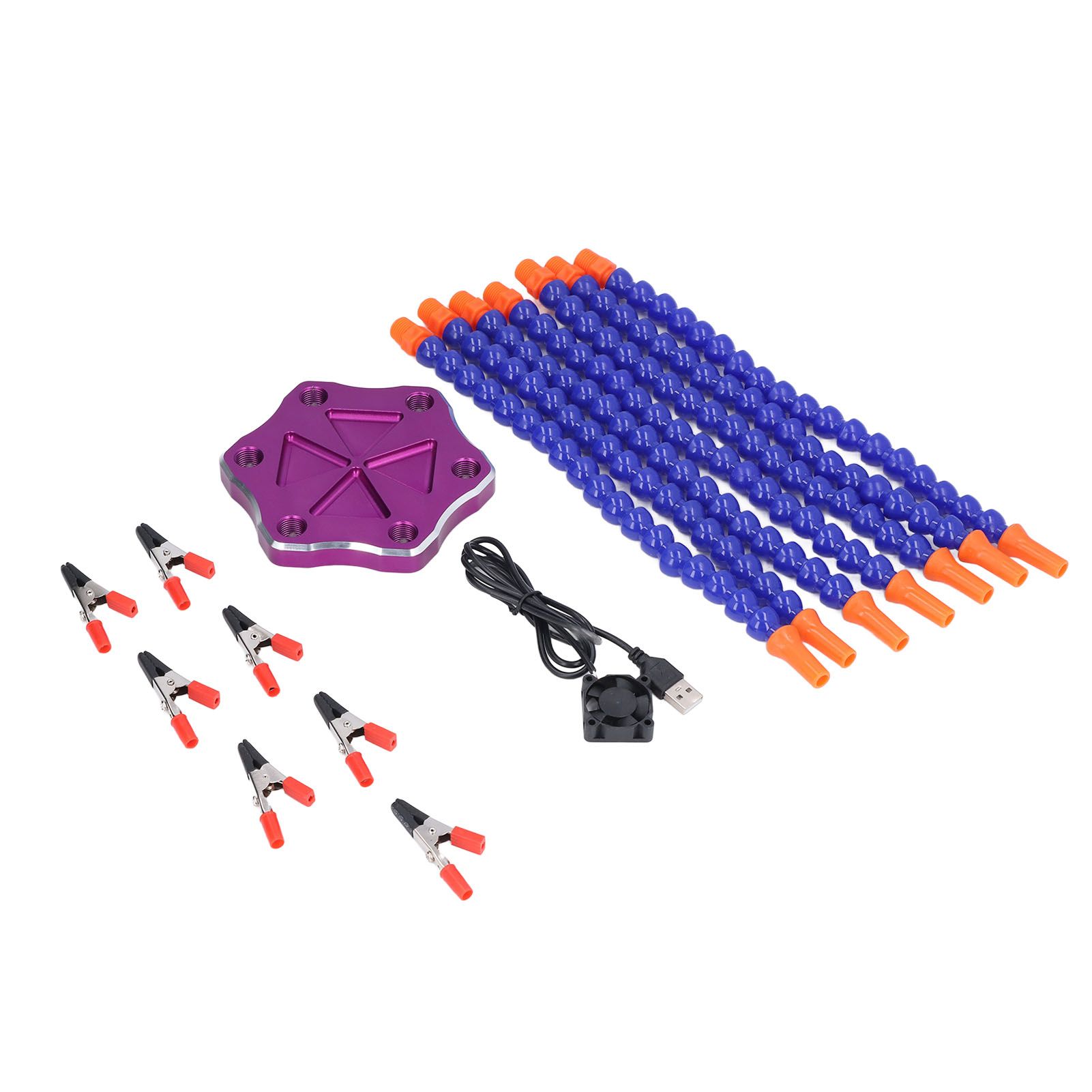 Third Hand Soldering Tool DIY Soldering Station Base Soldering Holder Rack USB view 7