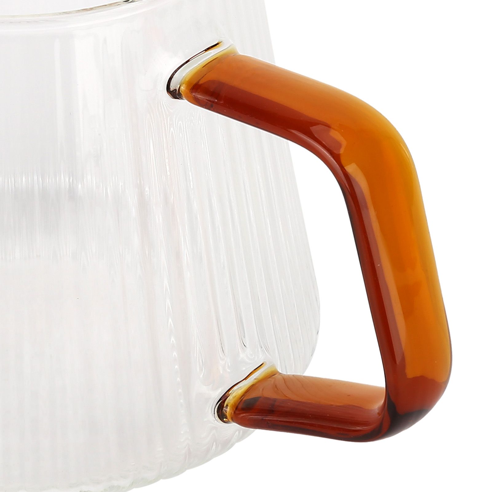 Coffee Cup High Borosilicate Transparent Thickened Tea Cup with Handle for view 13