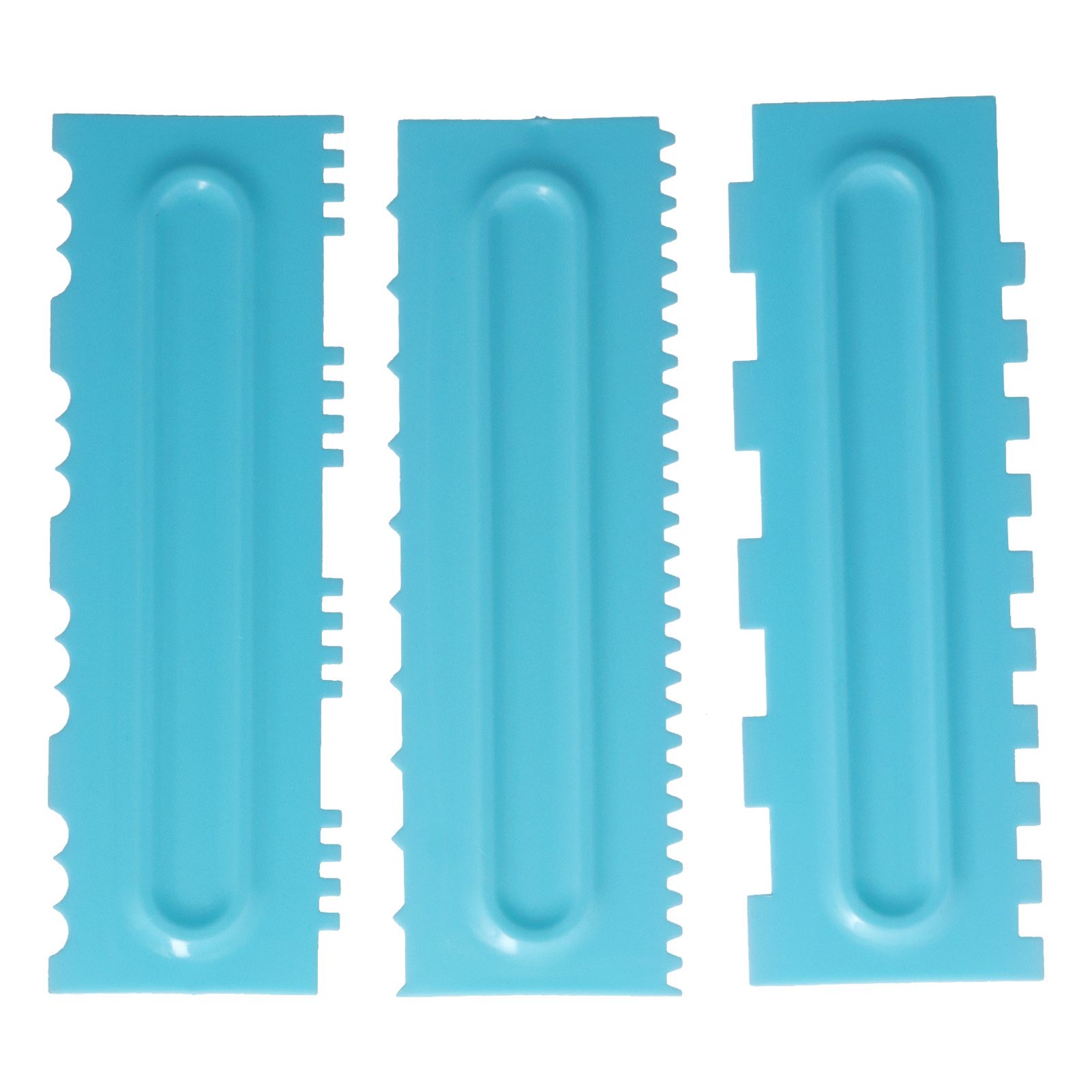 DIY Cream Scraper Combs Fondant Cake Pattern Modeling Tool for Home Kitchen view 8