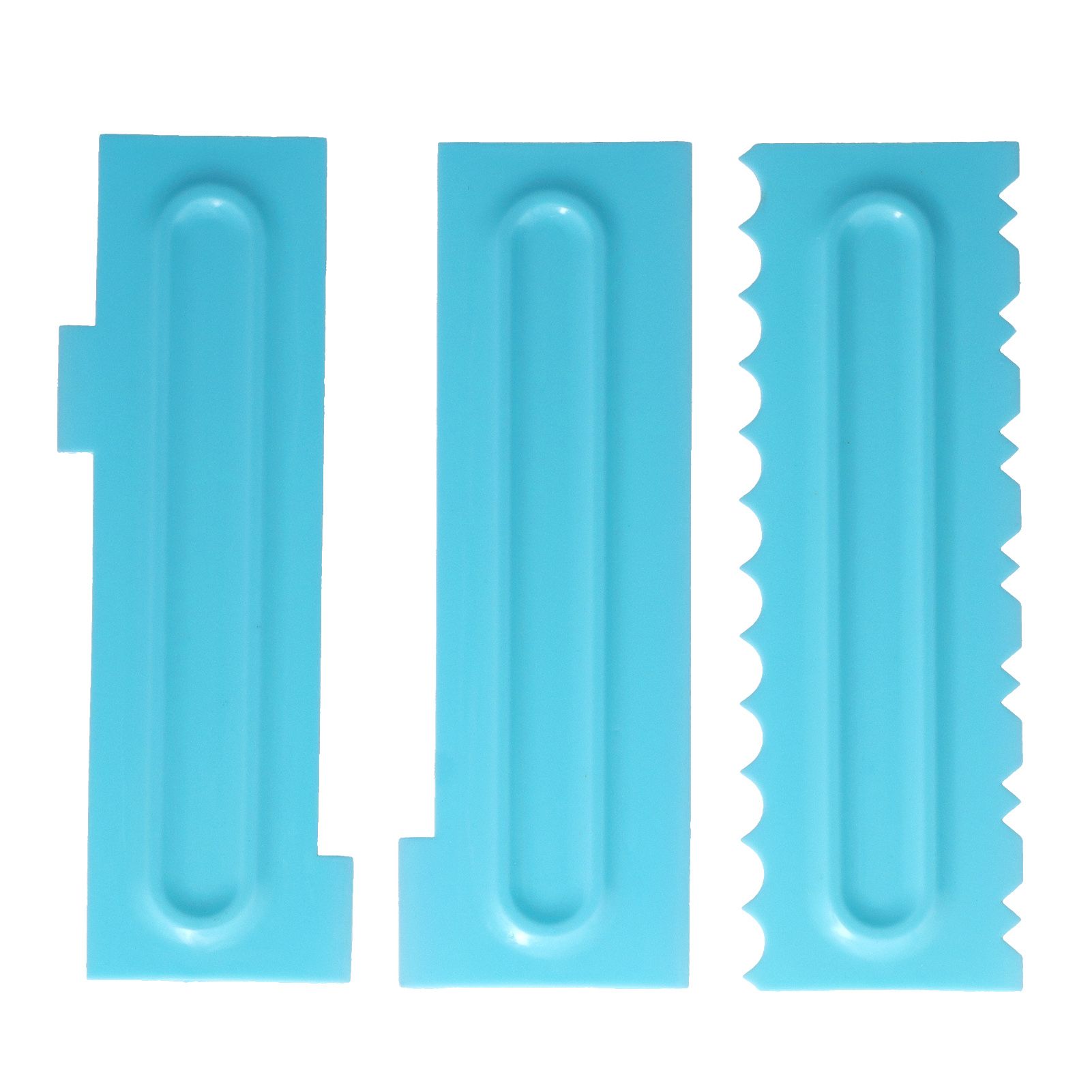 DIY Cream Scraper Combs Fondant Cake Pattern Modeling Tool for Home Kitchen view 9
