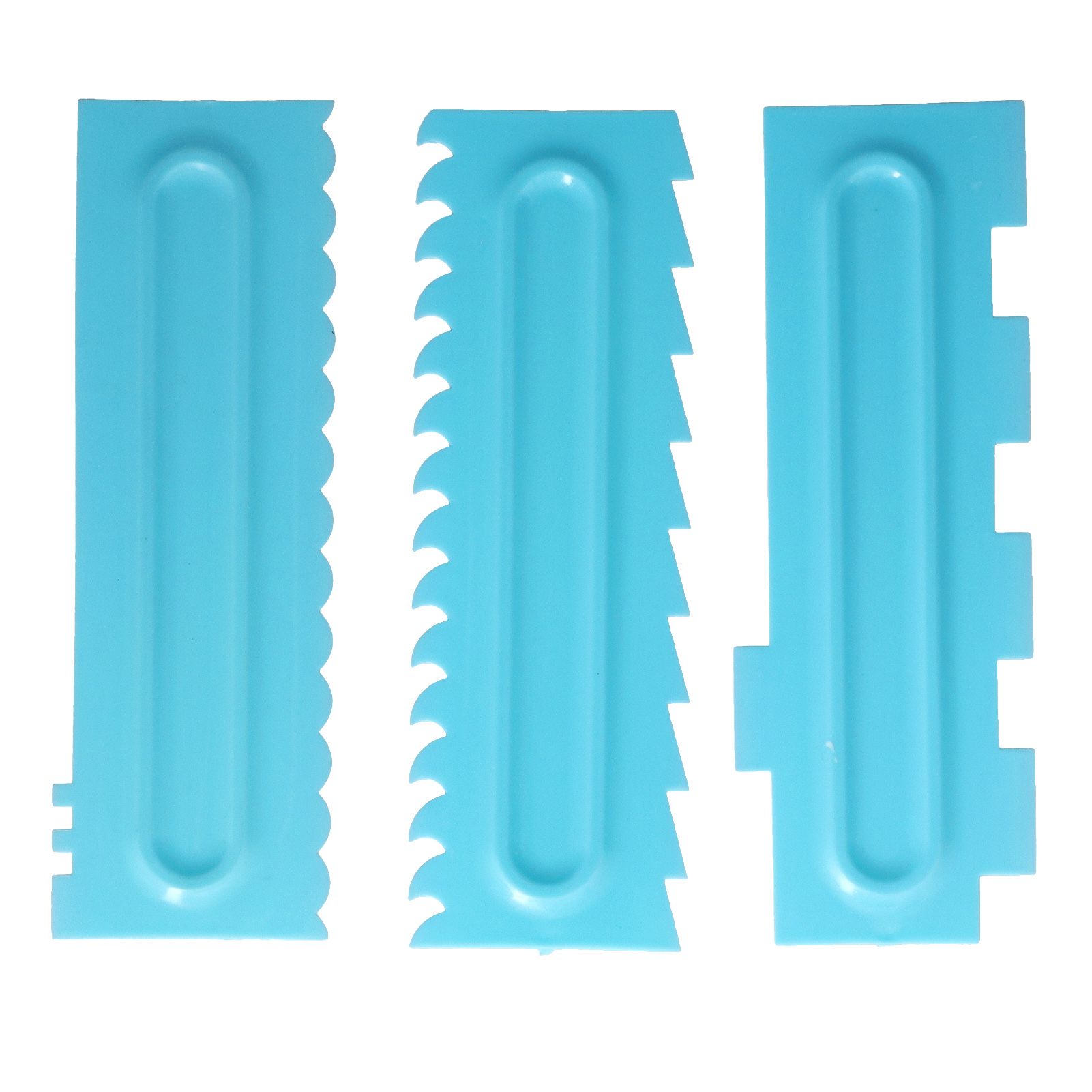 DIY Cream Scraper Combs Fondant Cake Pattern Modeling Tool for Home Kitchen view 10