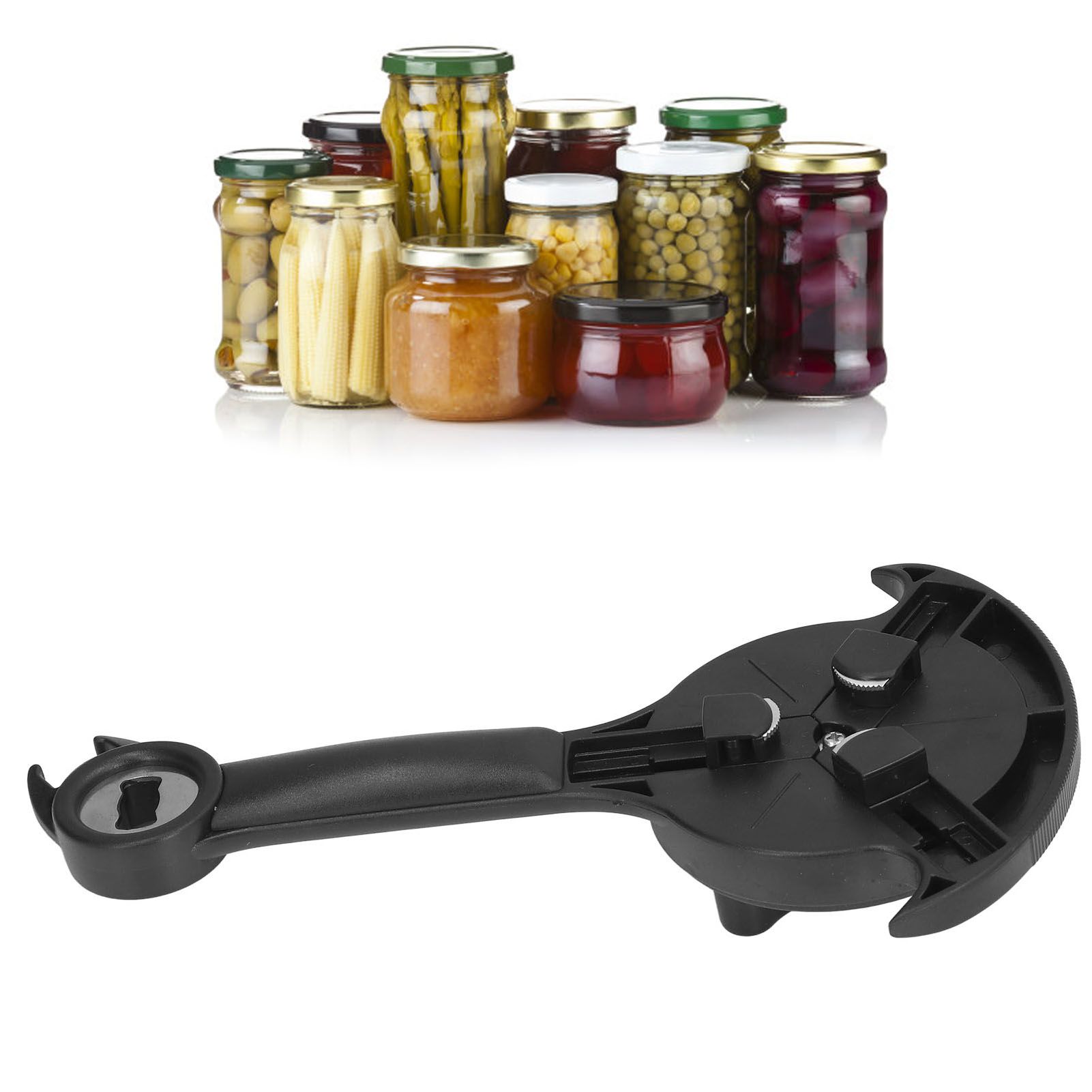 Can Opener Multifunction Handheld Manual Can Opener Kitchen Tools for Beer view 11