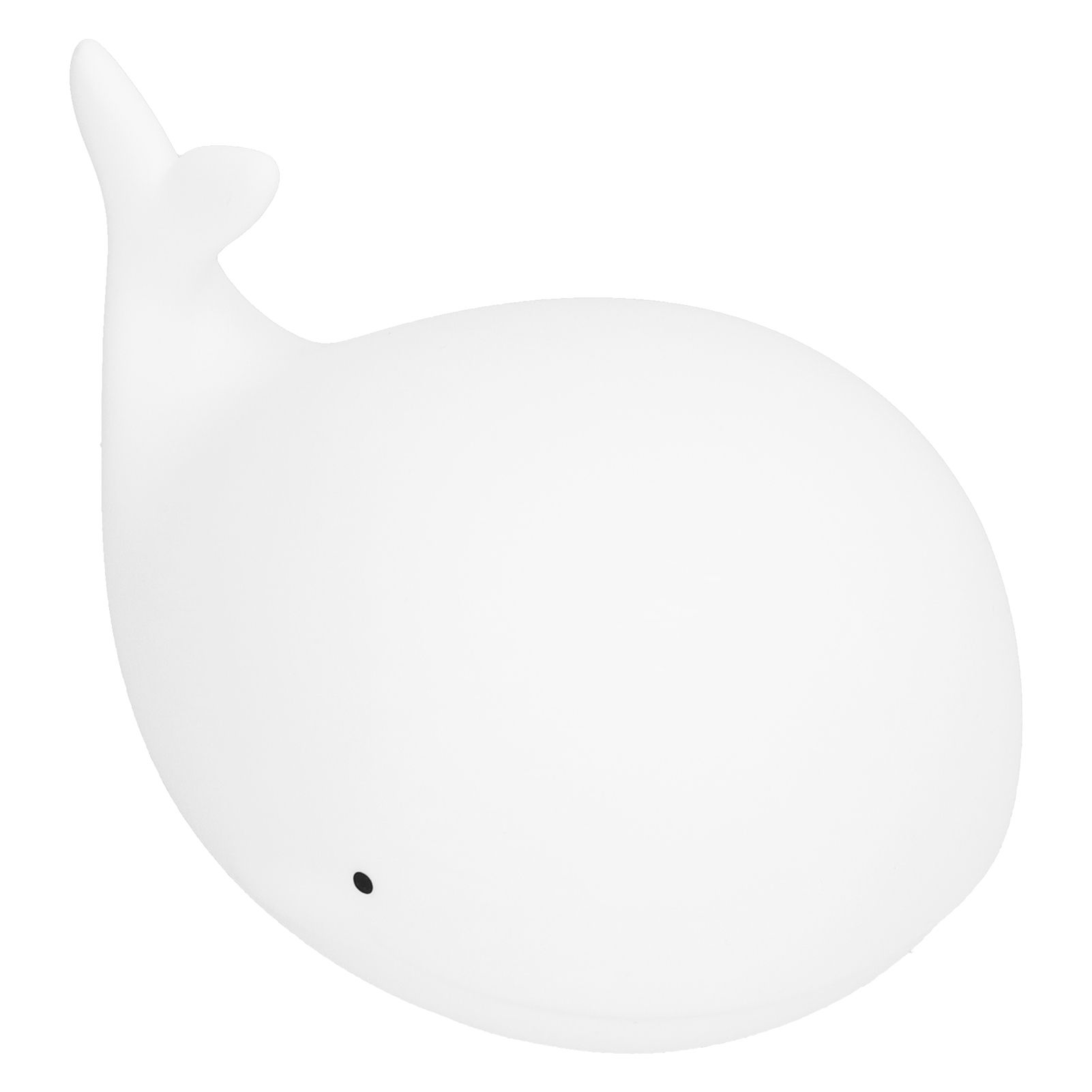 Silicone Night Light USB Charging Cute Whale Shaped Tap Lamp with 3 Lighting view 6