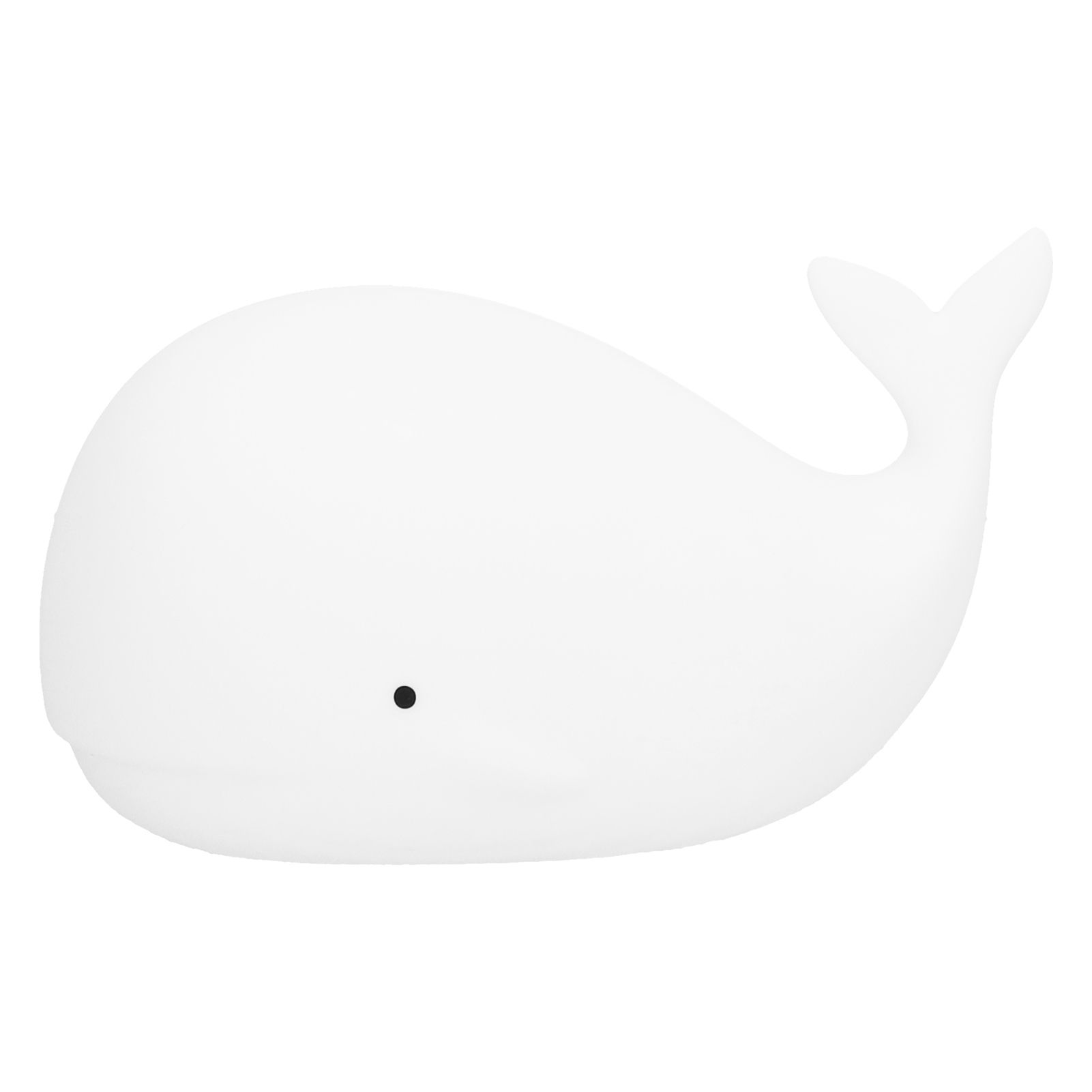 Silicone Night Light USB Charging Cute Whale Shaped Tap Lamp with 3 Lighting view 8
