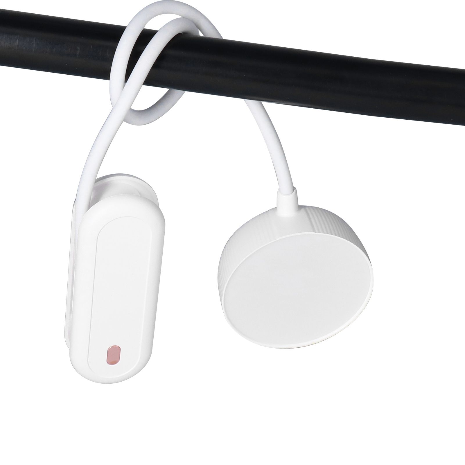 LED Desk Lamp with Gooseneck Night Light 3 Color Stepless Dimming Foldable Eye view 11