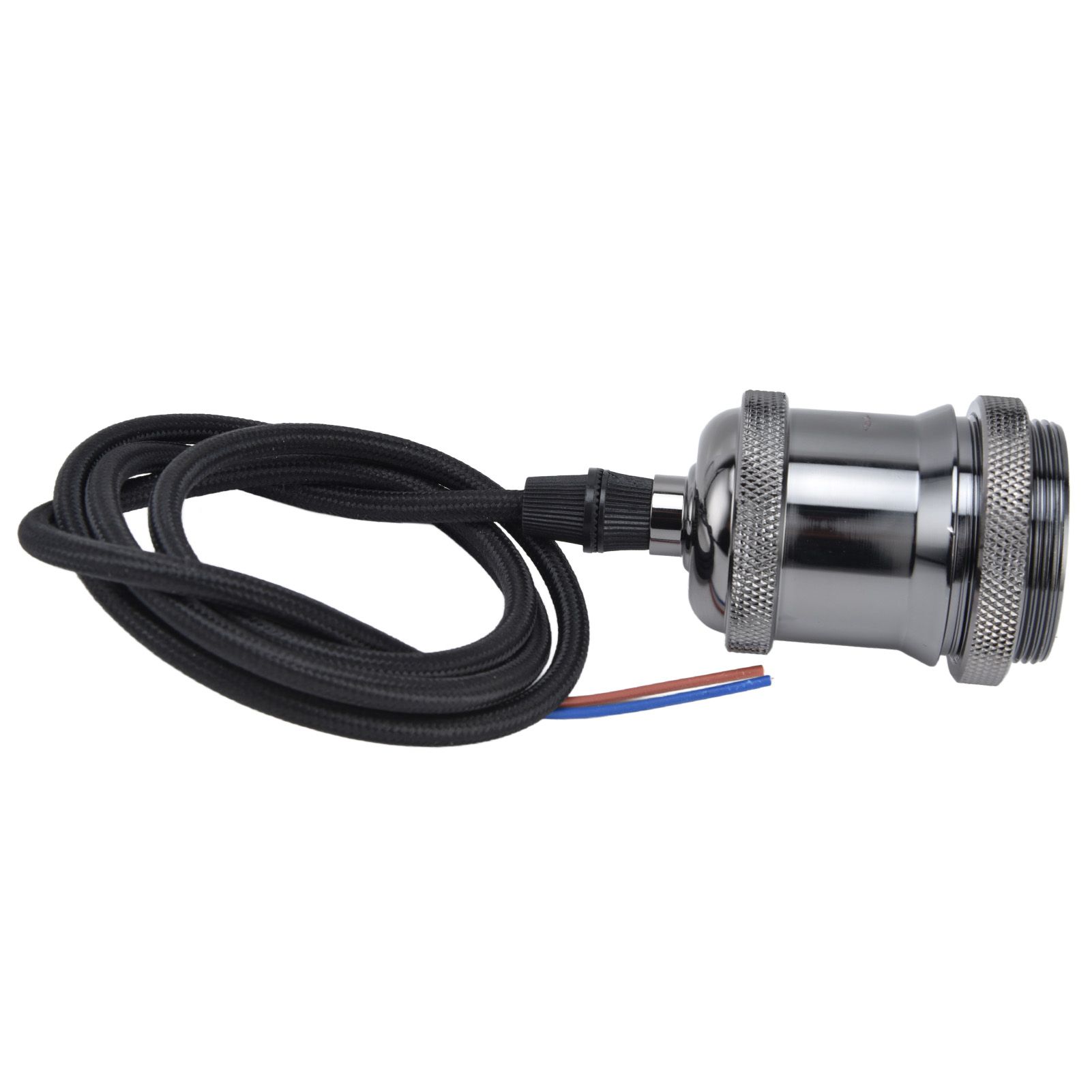 E27 Lamp Holder with Cord Vintage Pendant Light Lampholder for Bedroom 100‑240V view 4