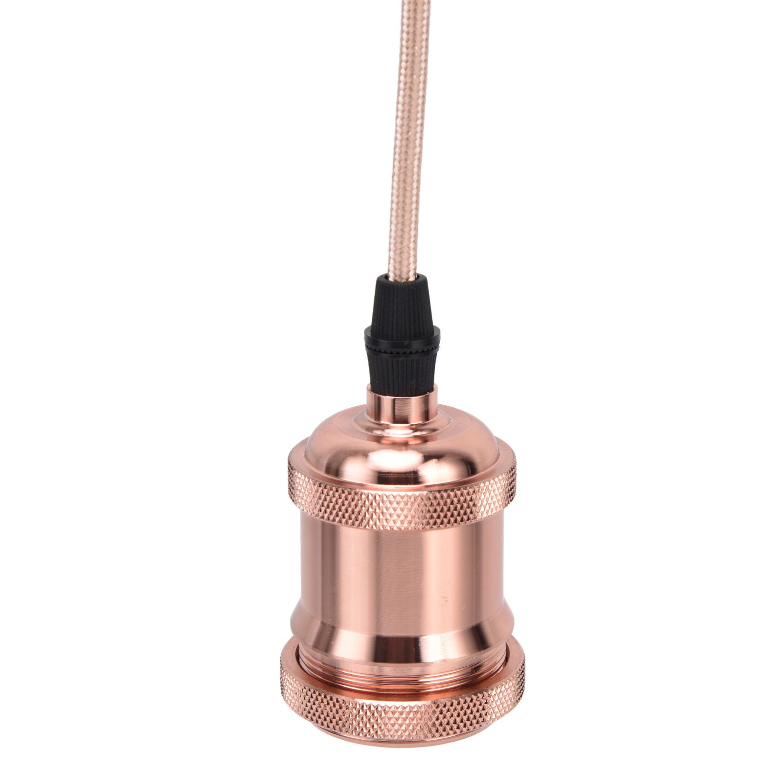 E27 Lamp Holder with Cord Vintage Pendant Light Lampholder for Bedroom 100‑240V view 6