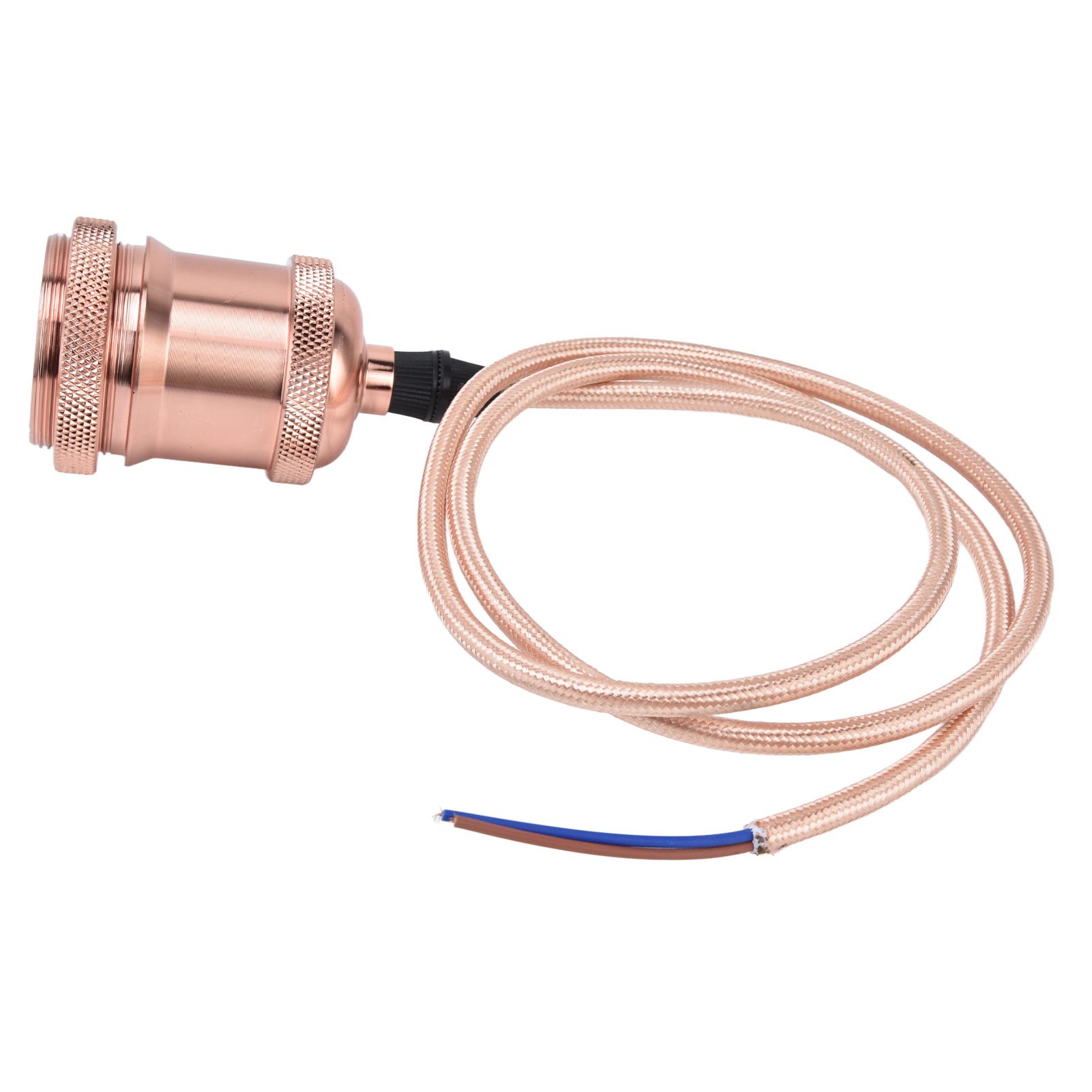 E27 Lamp Holder with Cord Vintage Pendant Light Lampholder for Bedroom 100‑240V view 9