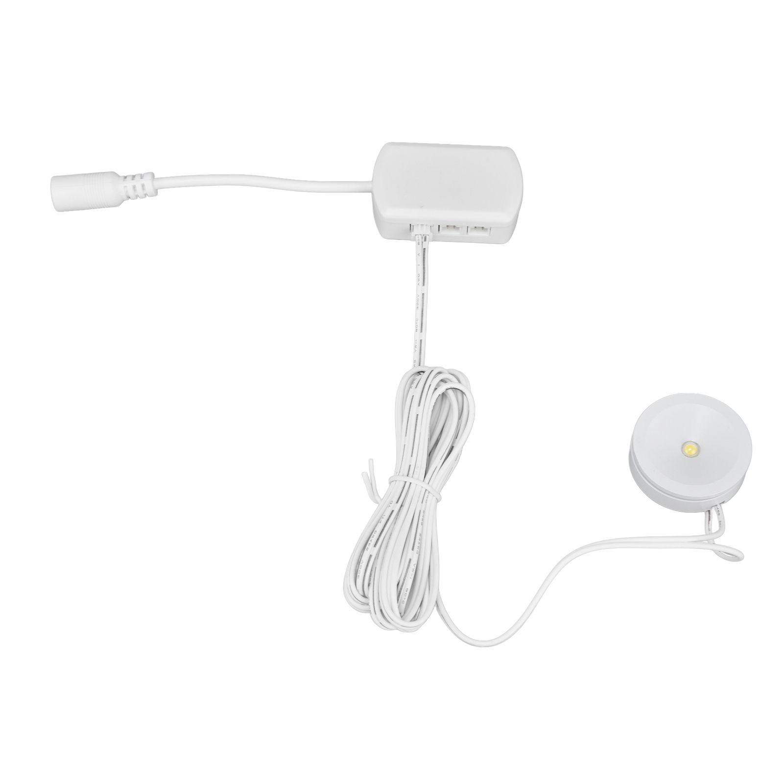LED Under Cabinet Puck Lights Dimmable Ultra Thin Round Cabinet Light for view 3