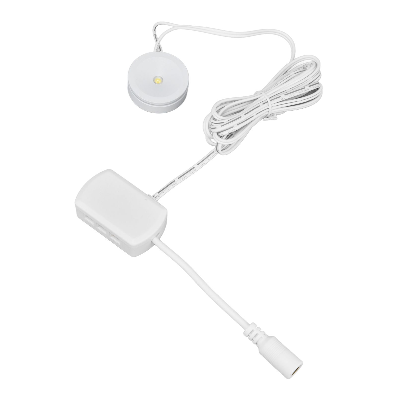 LED Under Cabinet Puck Lights Dimmable Ultra Thin Round Cabinet Light for view 4