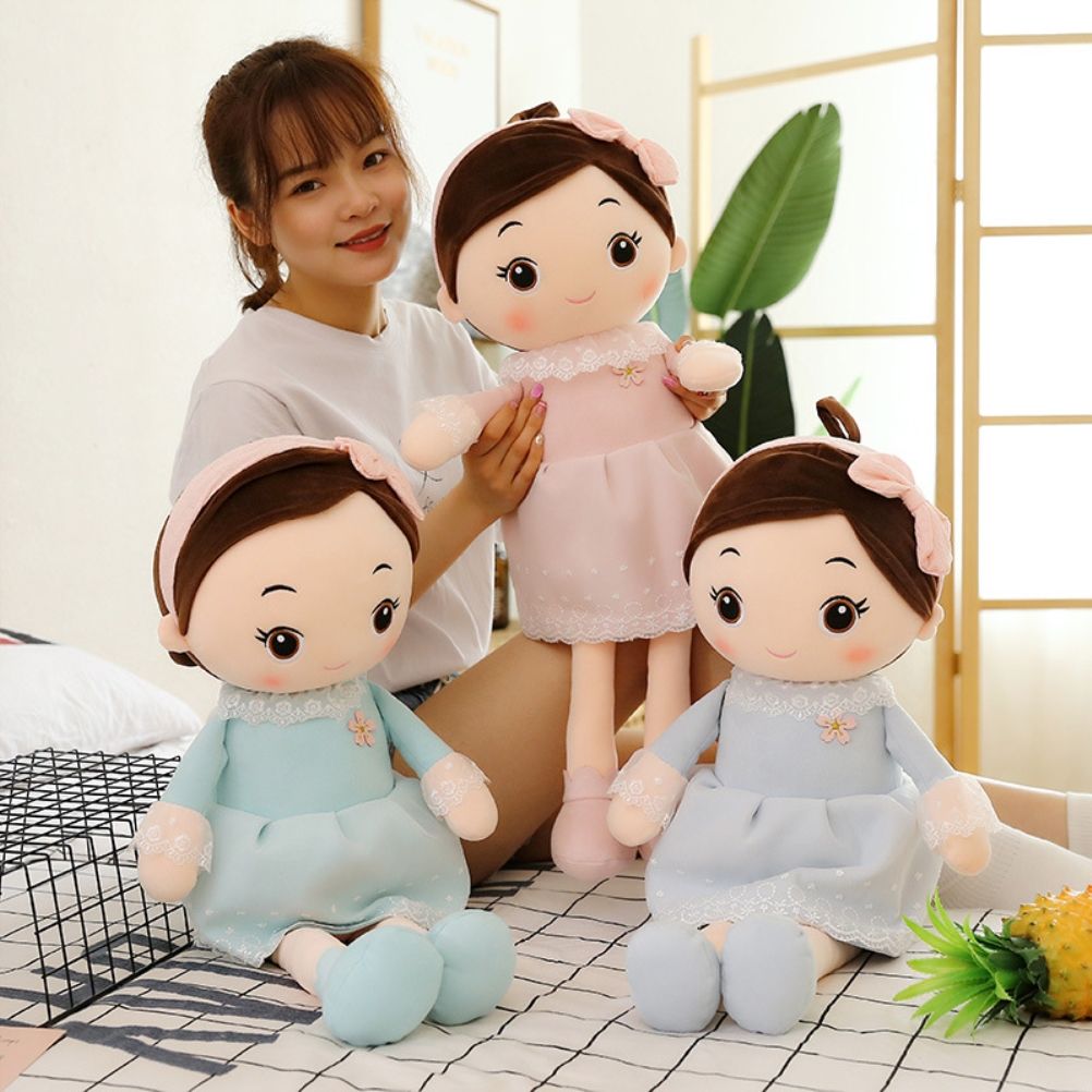 40cm Cute Rag Dolls Exquisite Rag Doll Toy Girls Sleeping Toy Soft Rag Doll view 7