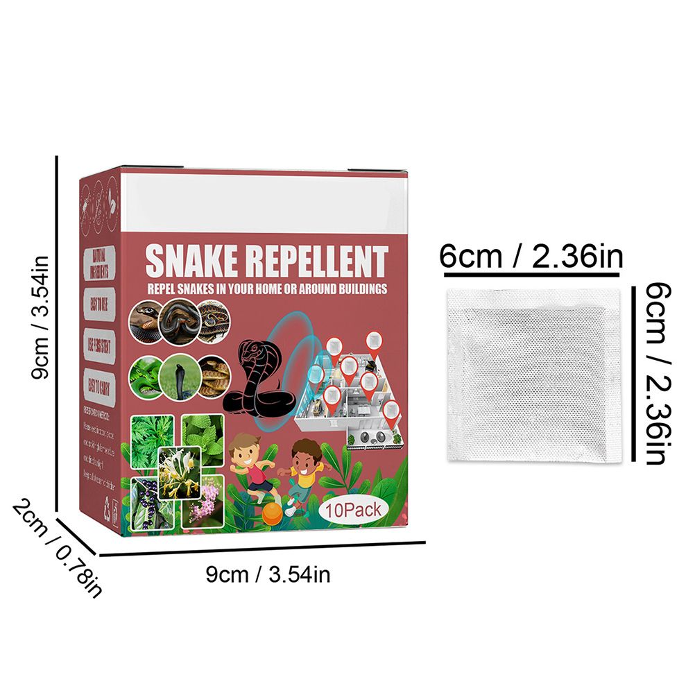 10Pcs Snake Away Repellent for Outdoor Yard Lawn Garden Camping Fishing Adventure view 2