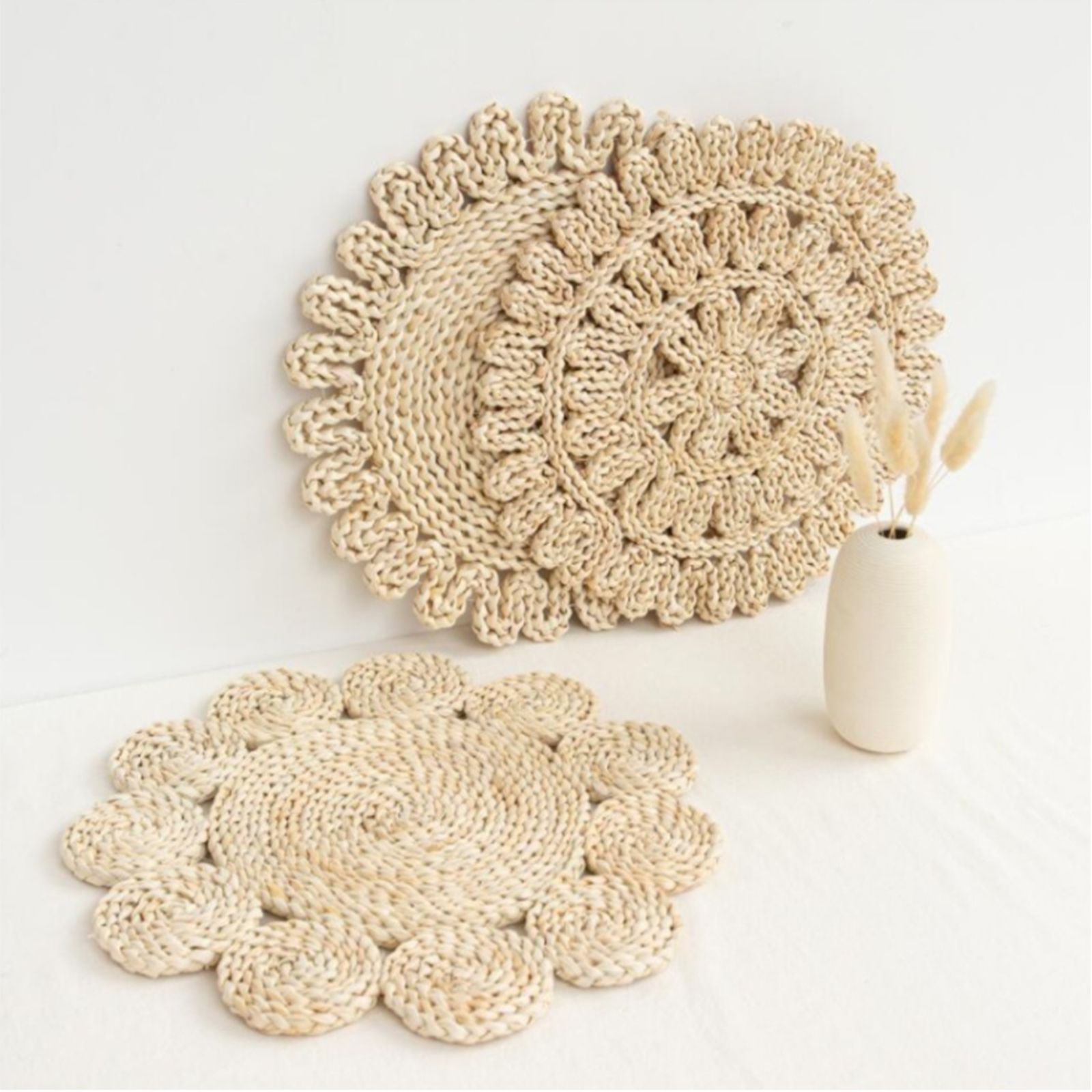 Placemats Multipurpose Thickened Exquisite Innovative Woven Heat Resistance view 10