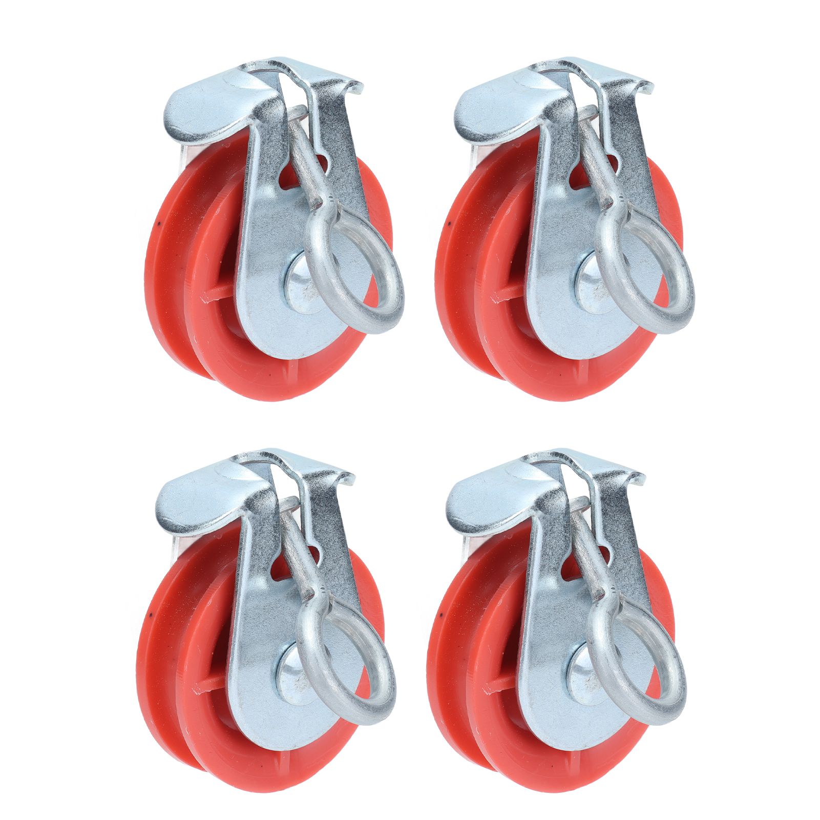 10pcs Waterline Fixed Pulley Medium Metal Automatic Poultry Products for view 7