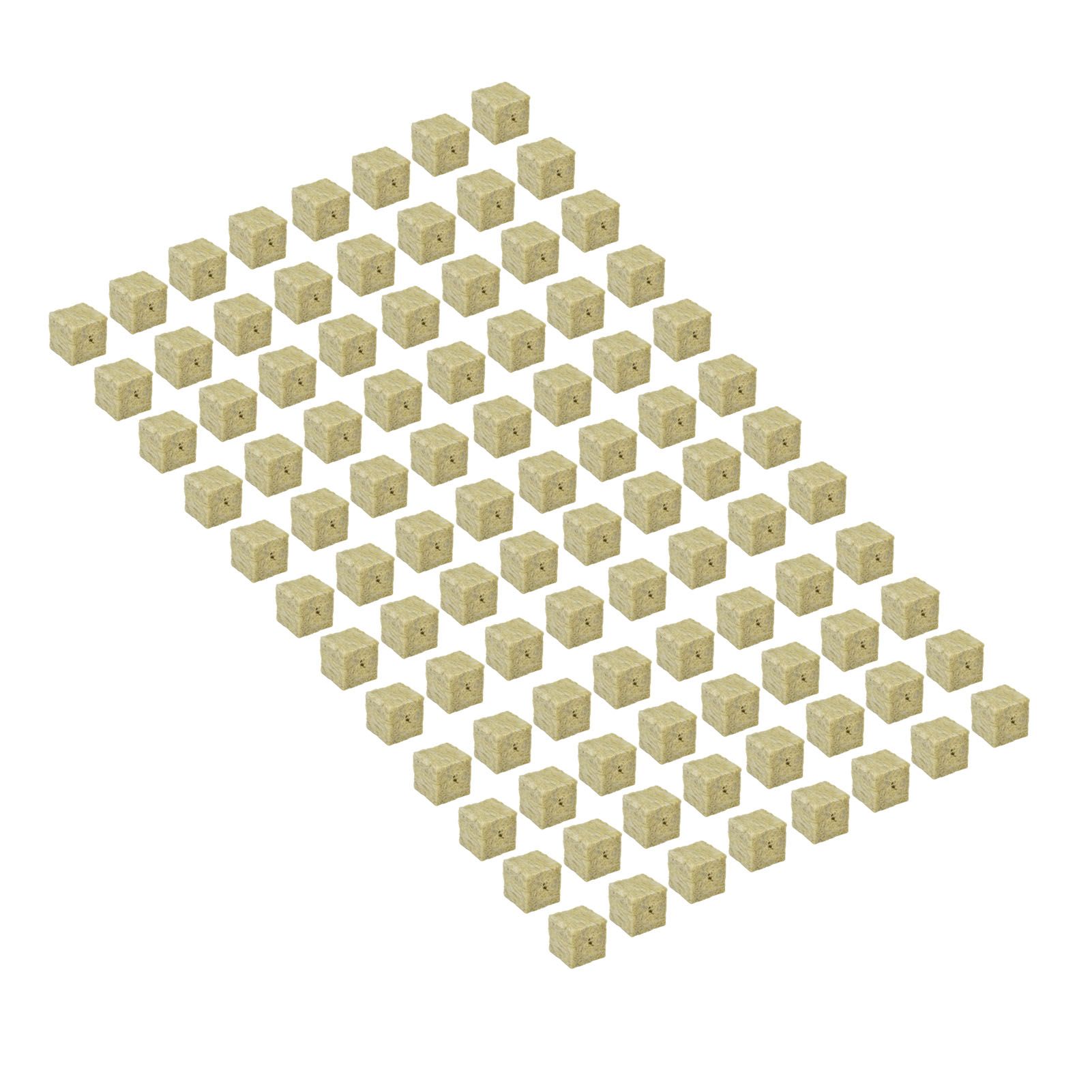 96PCS Plant Seedling Block Stonewool Grow Block Starter Plugs Garden Seedling view 2