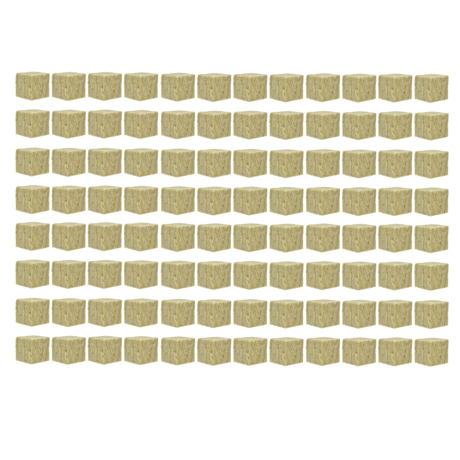 96PCS Plant Seedling Block Stonewool Grow Block Starter Plugs Garden Seedling view 3