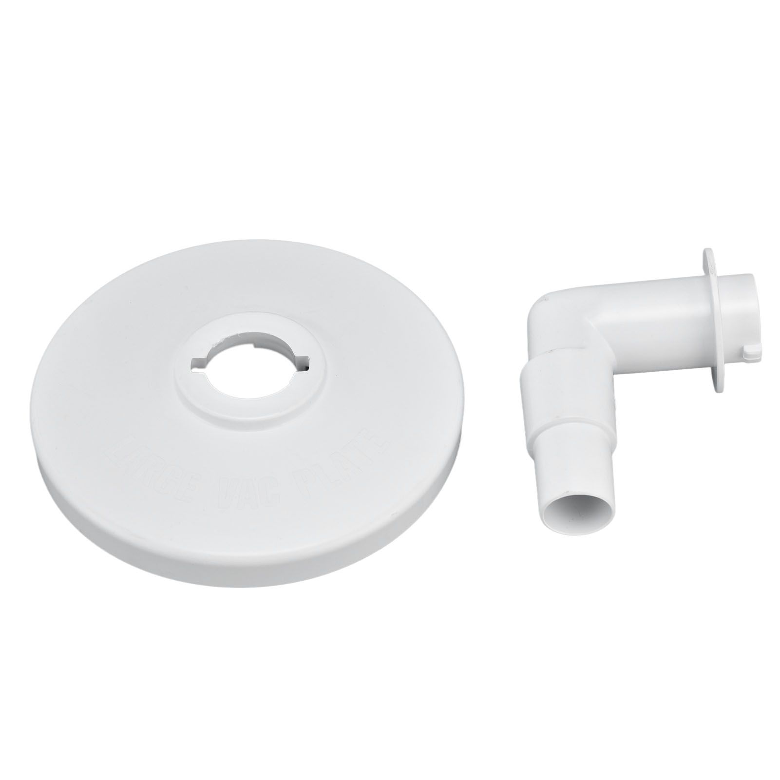 Skimmer Vacuum Plate with 90 ° Elbow Plastic Pool Vacuum Plate Replacement for view 8