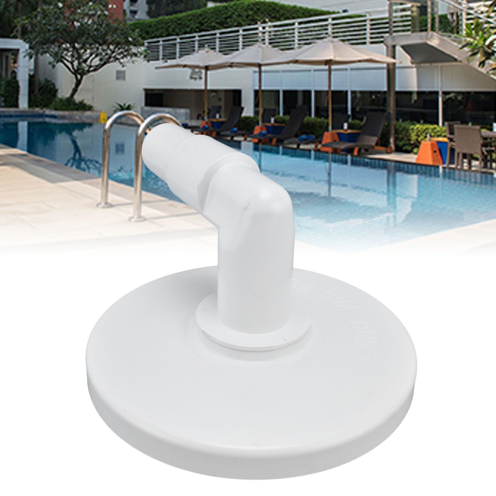 Skimmer Vacuum Plate with 90 ° Elbow Plastic Pool Vacuum Plate Replacement for view 12
