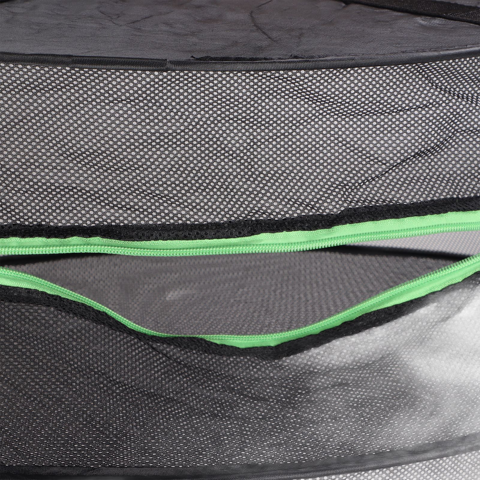 Herb Drying Rack Breathable Mesh Hanging Foldable Dryer with Zippers Ring for view 13