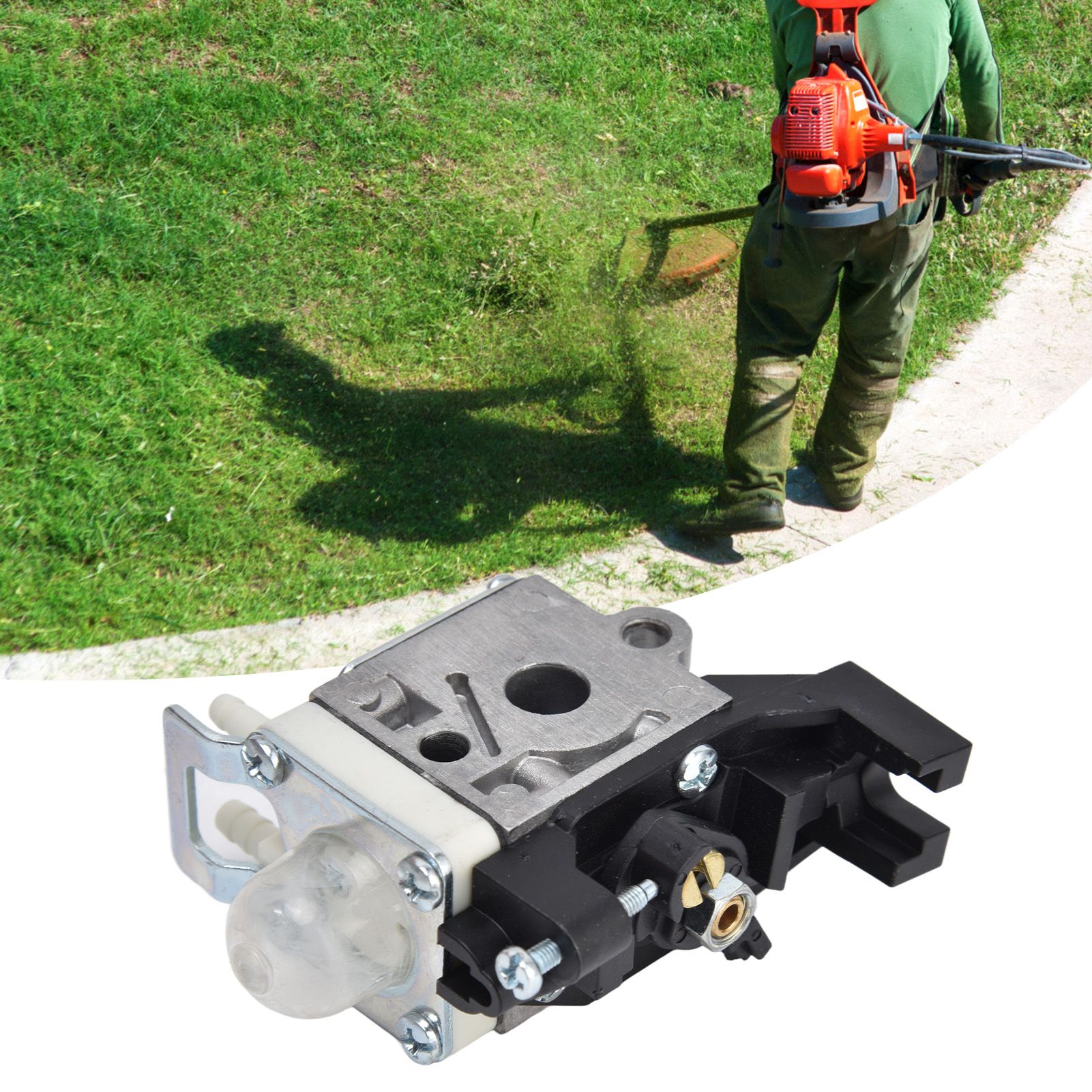 Carburetor Carb Accessory Replacement for Zama HC‑152 HCR‑161ES HRC‑171ES view 11