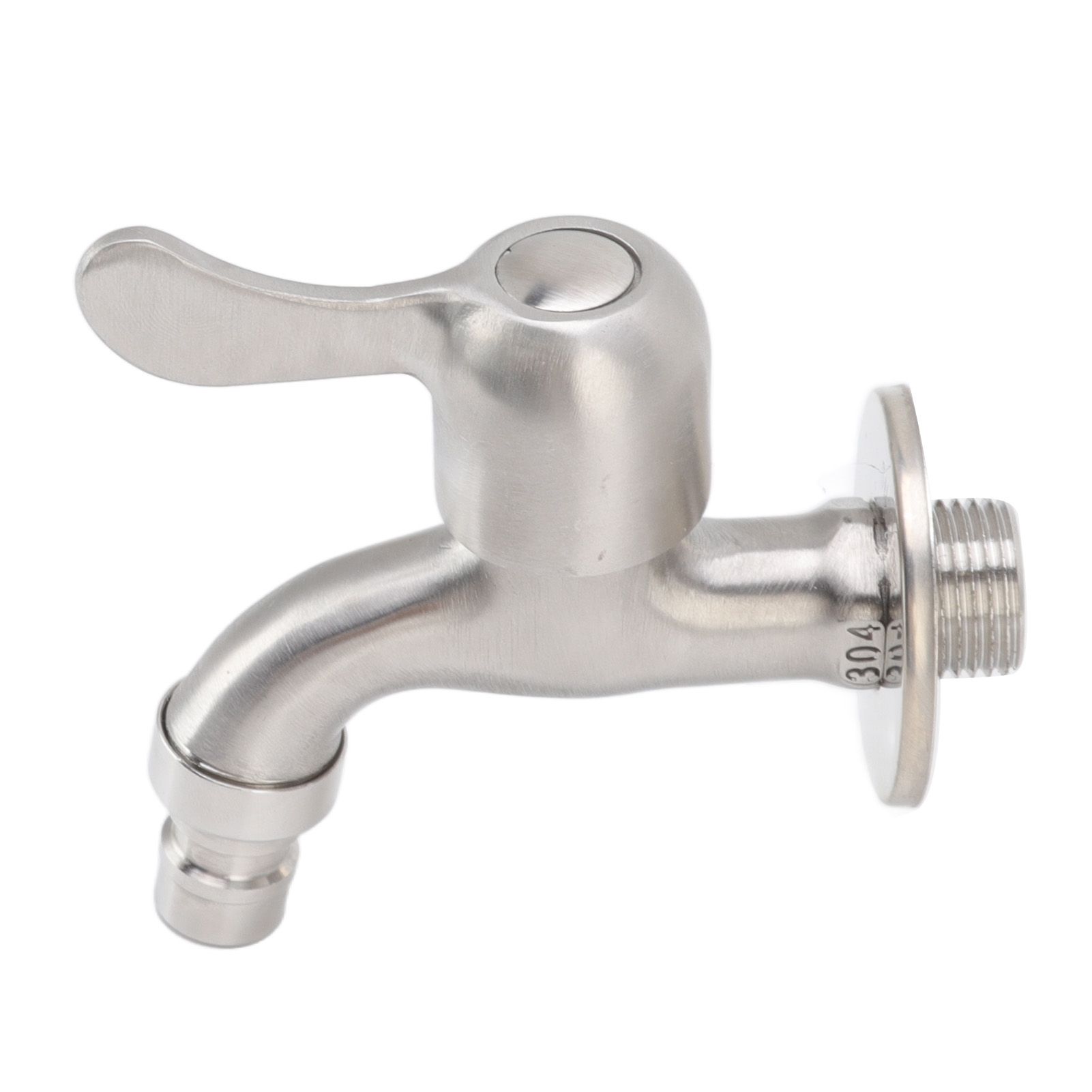 G1/2 Washing Machine Tap Leakage Proof Cold Water Stainless Steel Wall Mounted view 10