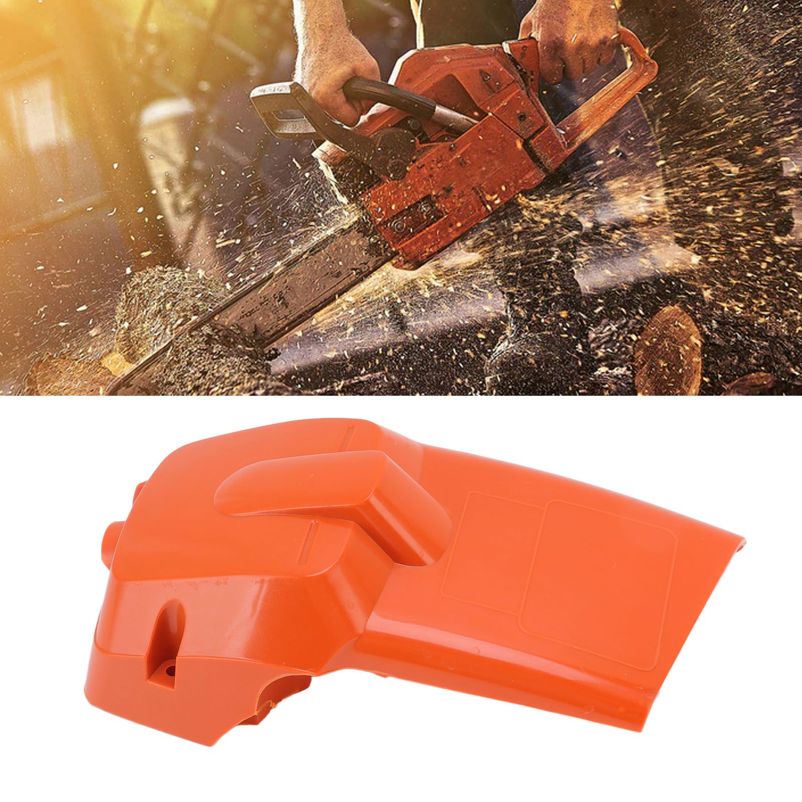 Chainsaw Cylinder Cover Air Filter Kit Replacement Parts for Husqvarna 340 345 350 view 12
