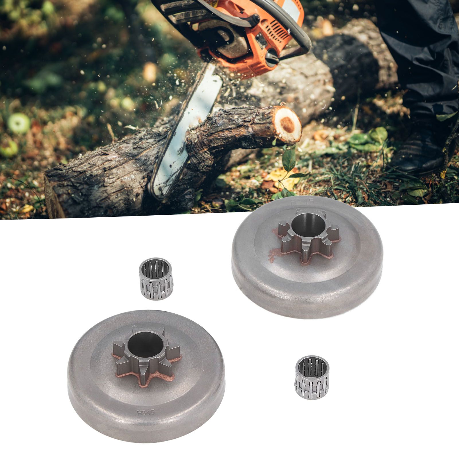 Chainsaw 7 Tooth Clutch Drum Needle Bearing Kit Sprocket Accessories for view 12