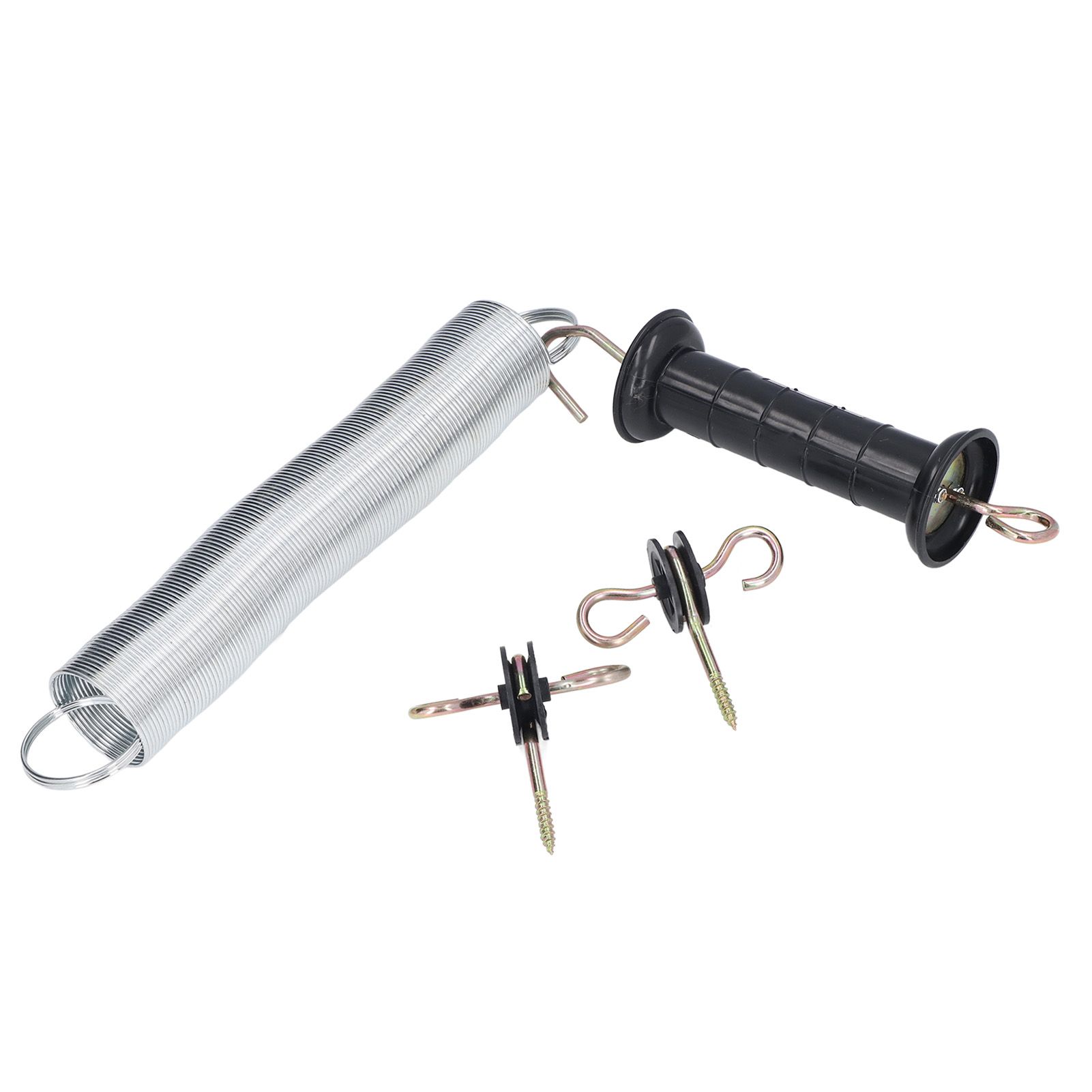 Electric Fence Gate Kit PP Iron 5 Meters Animal Spring Door Accessory with view 2