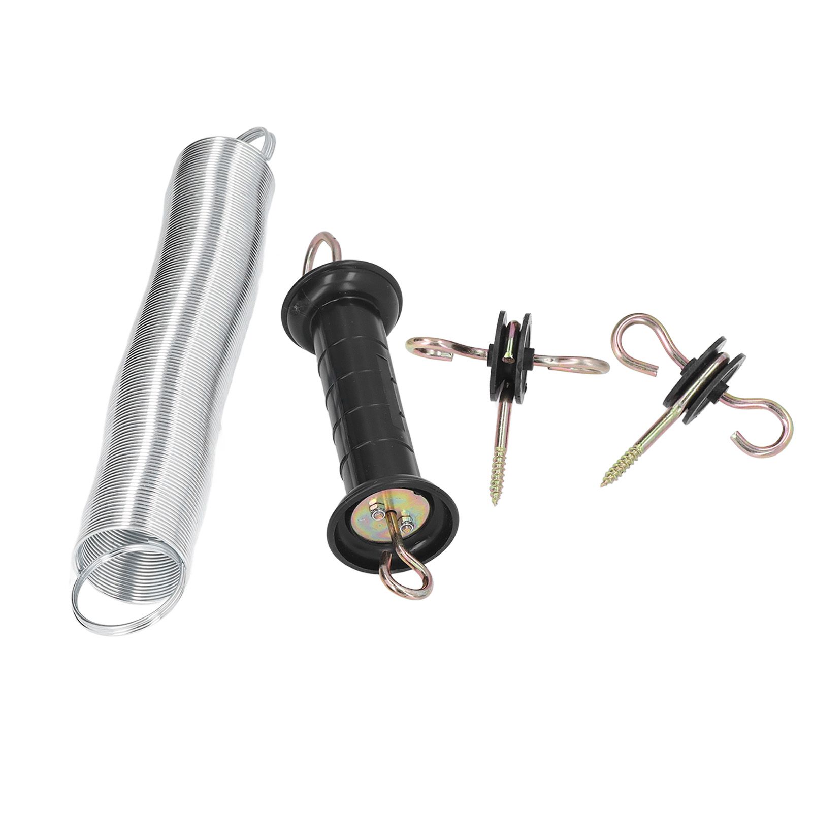 Electric Fence Gate Kit PP Iron 5 Meters Animal Spring Door Accessory with view 3
