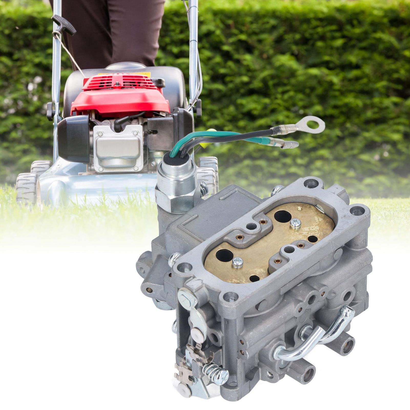 Aluminum Lawn Mower Carburetor Carburetor Replacement Kit with Paper Pad for view 11