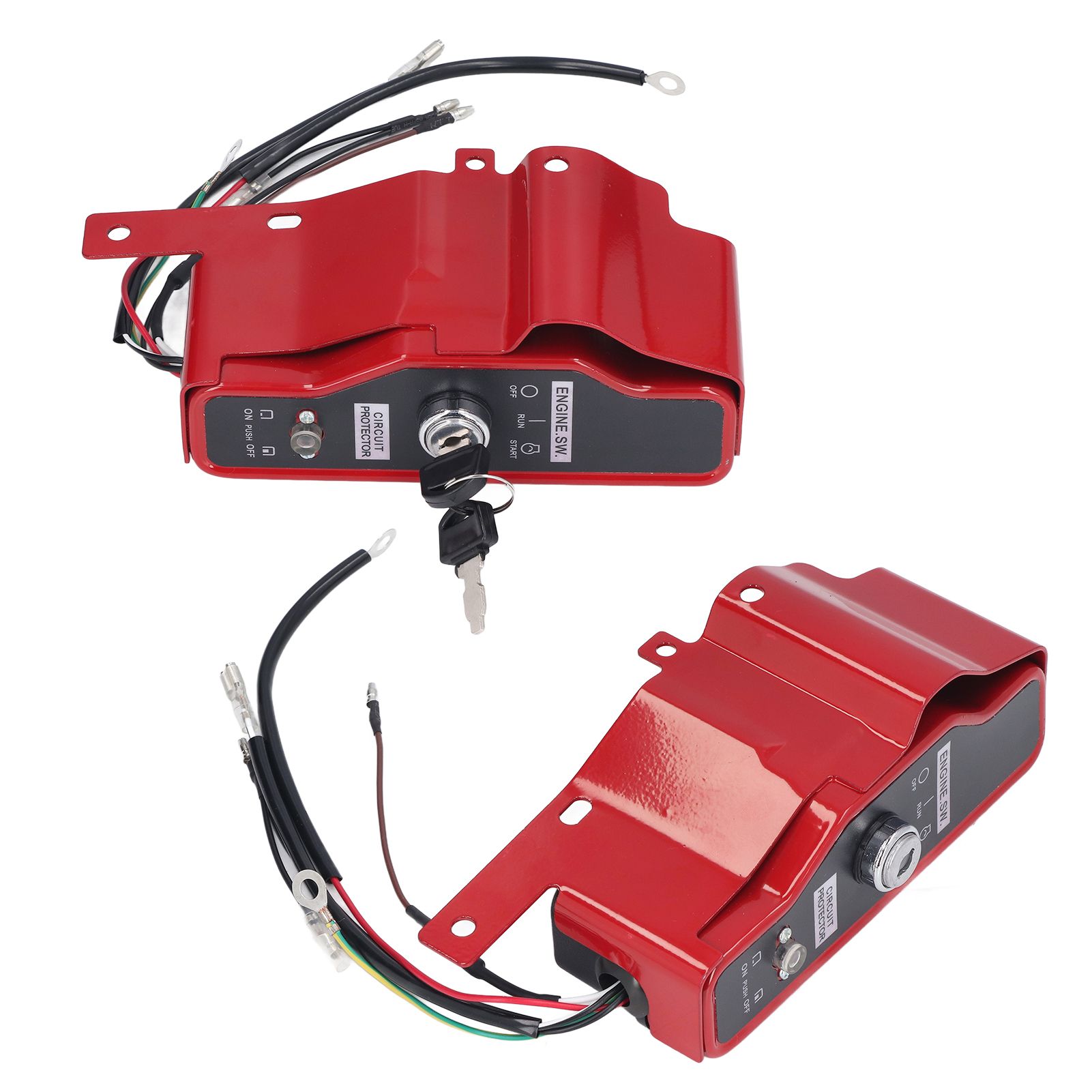 Ignition Key Switch Box Ignition Starter Switch Kit with 2 Keys for GX340 view 9