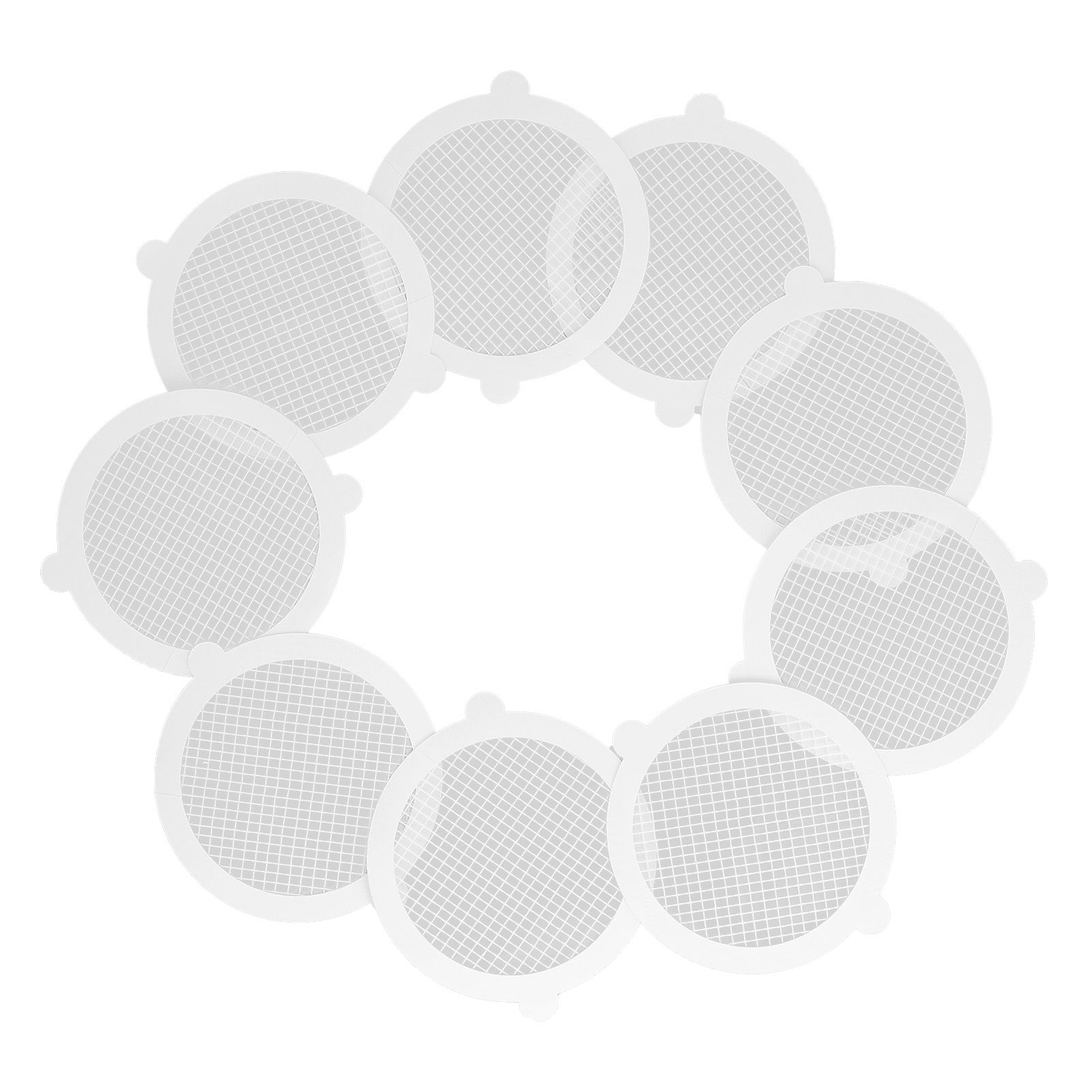 50Pcs Shower Drain Hair Catcher Fiberglass Practical Convenient Dense Mesh view 2