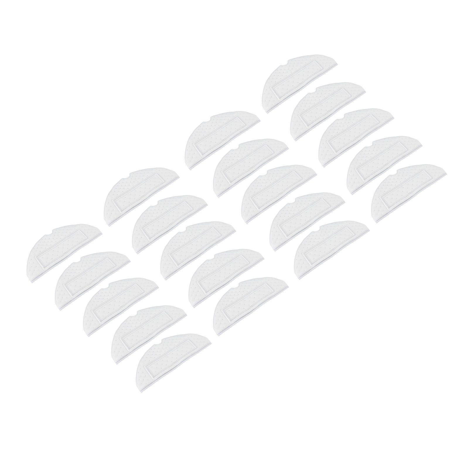 20pcs Sweeping Robot Disposable Mop Pads Mopping Cloth Replacement Cleaning view 5